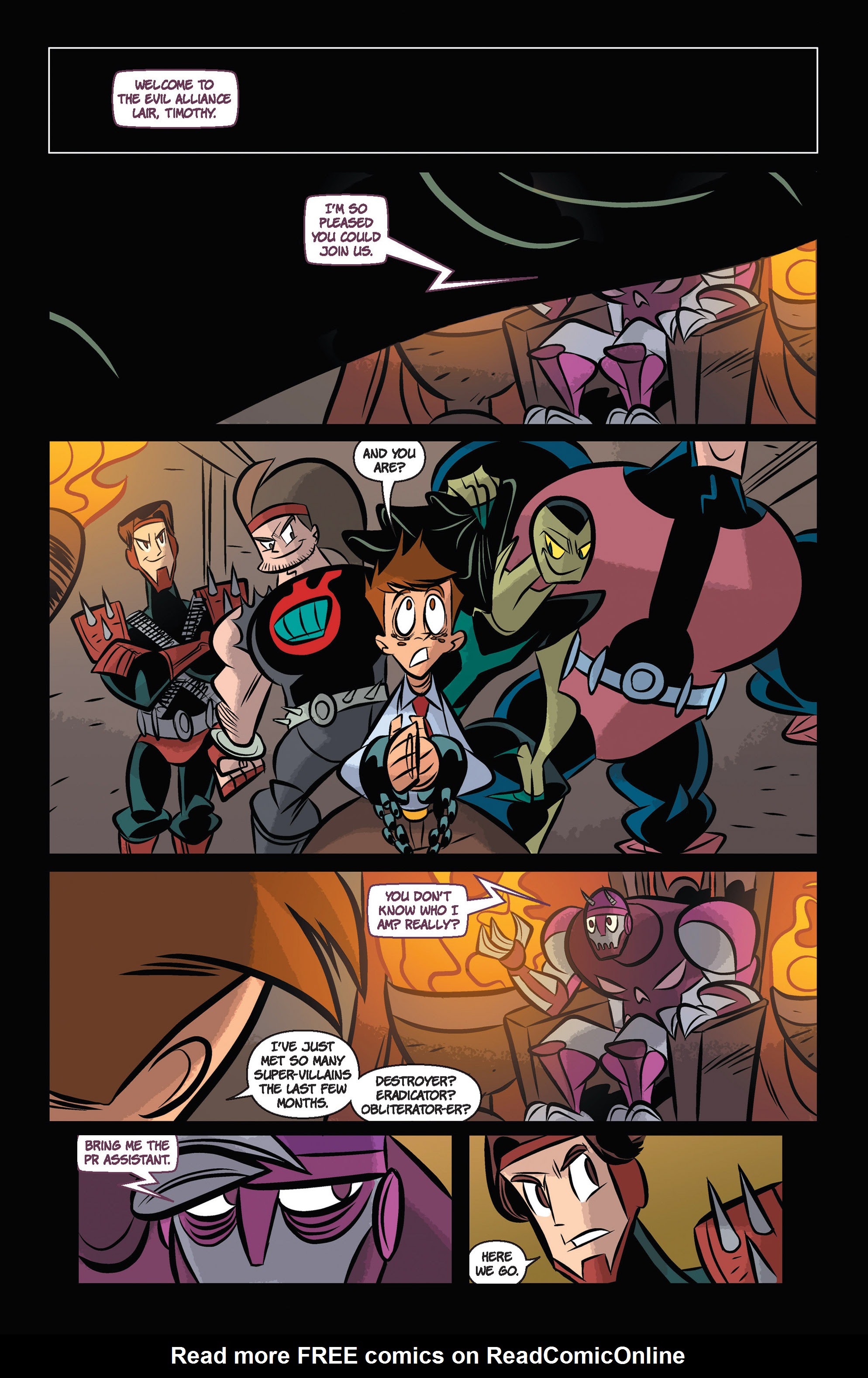 Read online Super Human Resources comic -  Issue #3 - 3