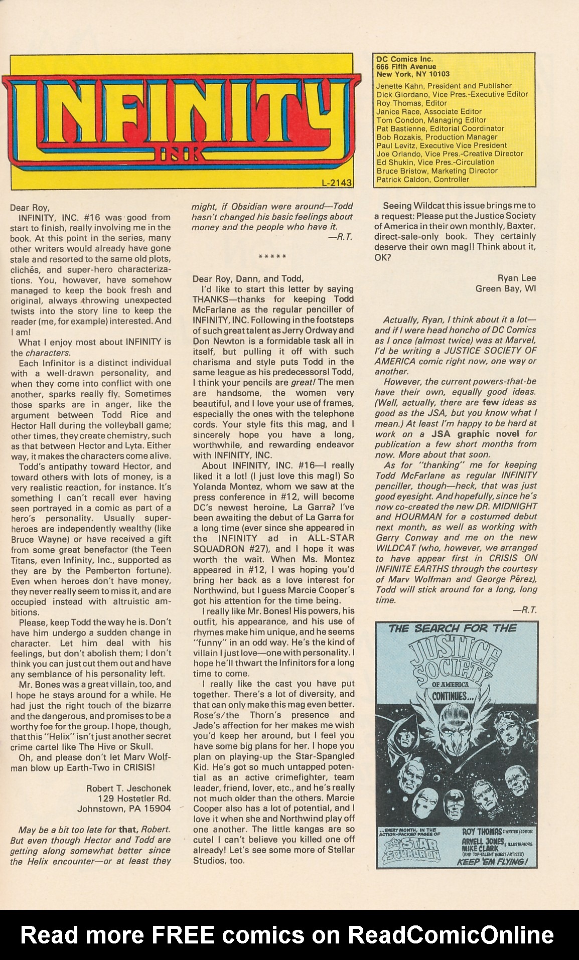 Read online Infinity Inc. (1984) comic -  Issue #20 - 33