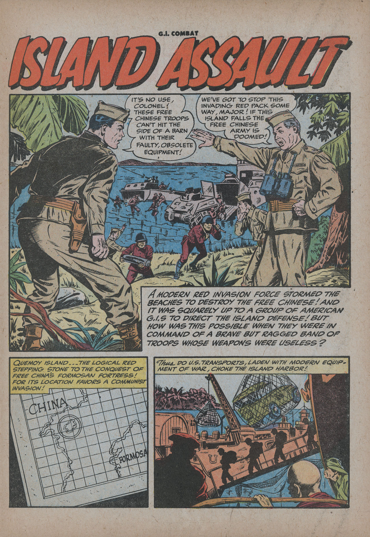 Read online G.I. Combat (1952) comic -  Issue #25 - 27