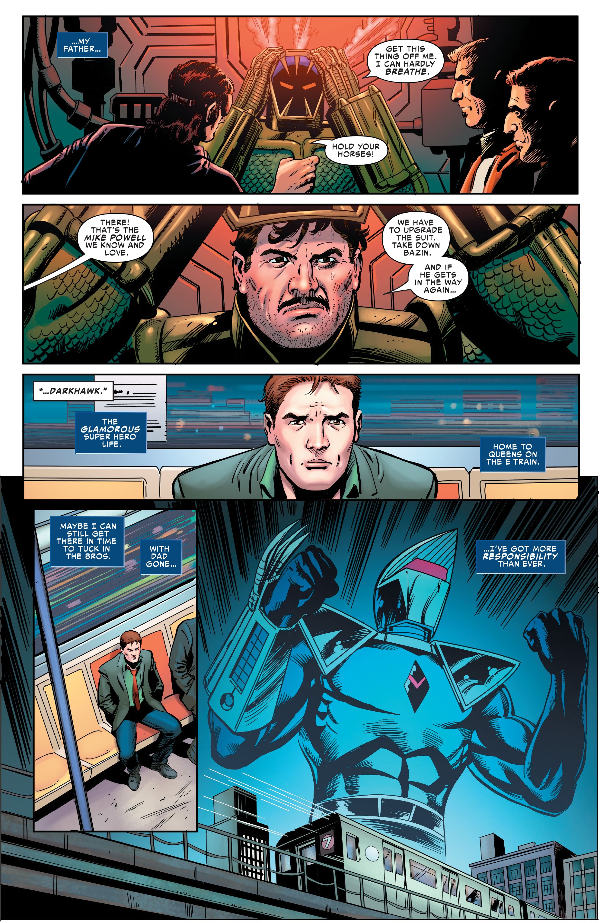 Read online Darkhawk: Heart Of The Hawk comic -  Issue #1 - 17