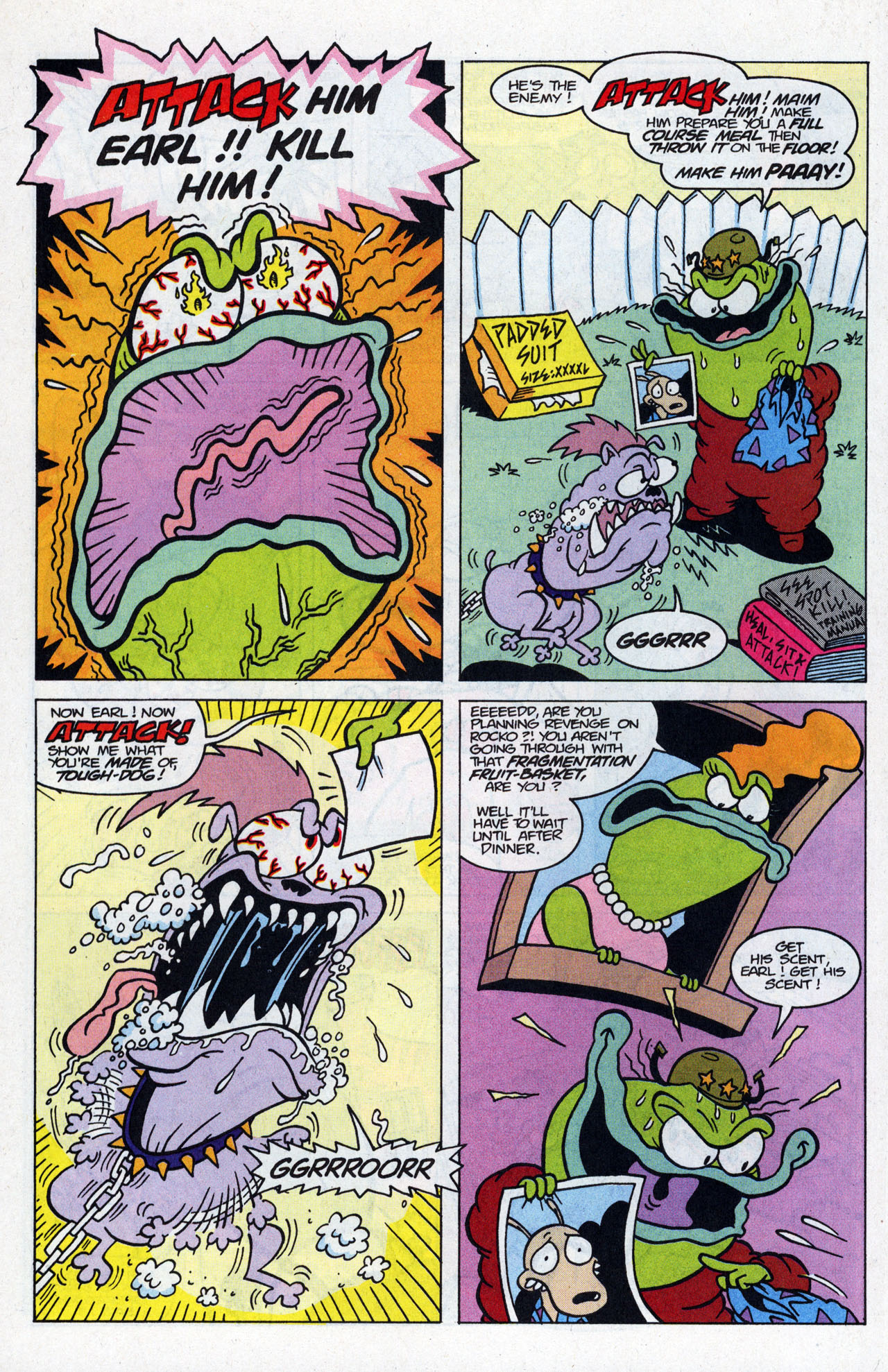Read online Rocko's Modern Life comic -  Issue #5 - 6