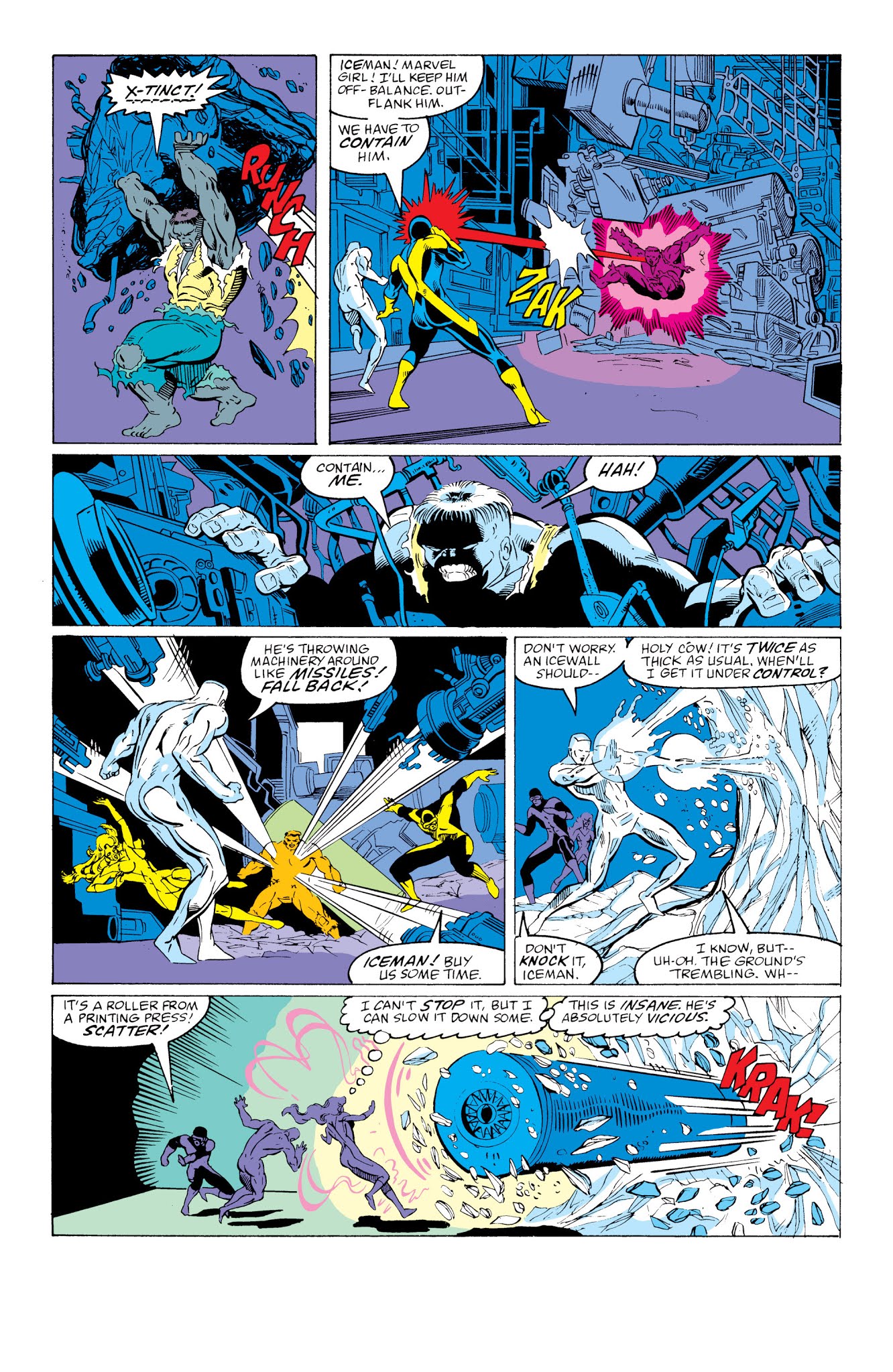Read online X-Men: Fall of the Mutants comic -  Issue # TPB 2 (Part 1) - 90