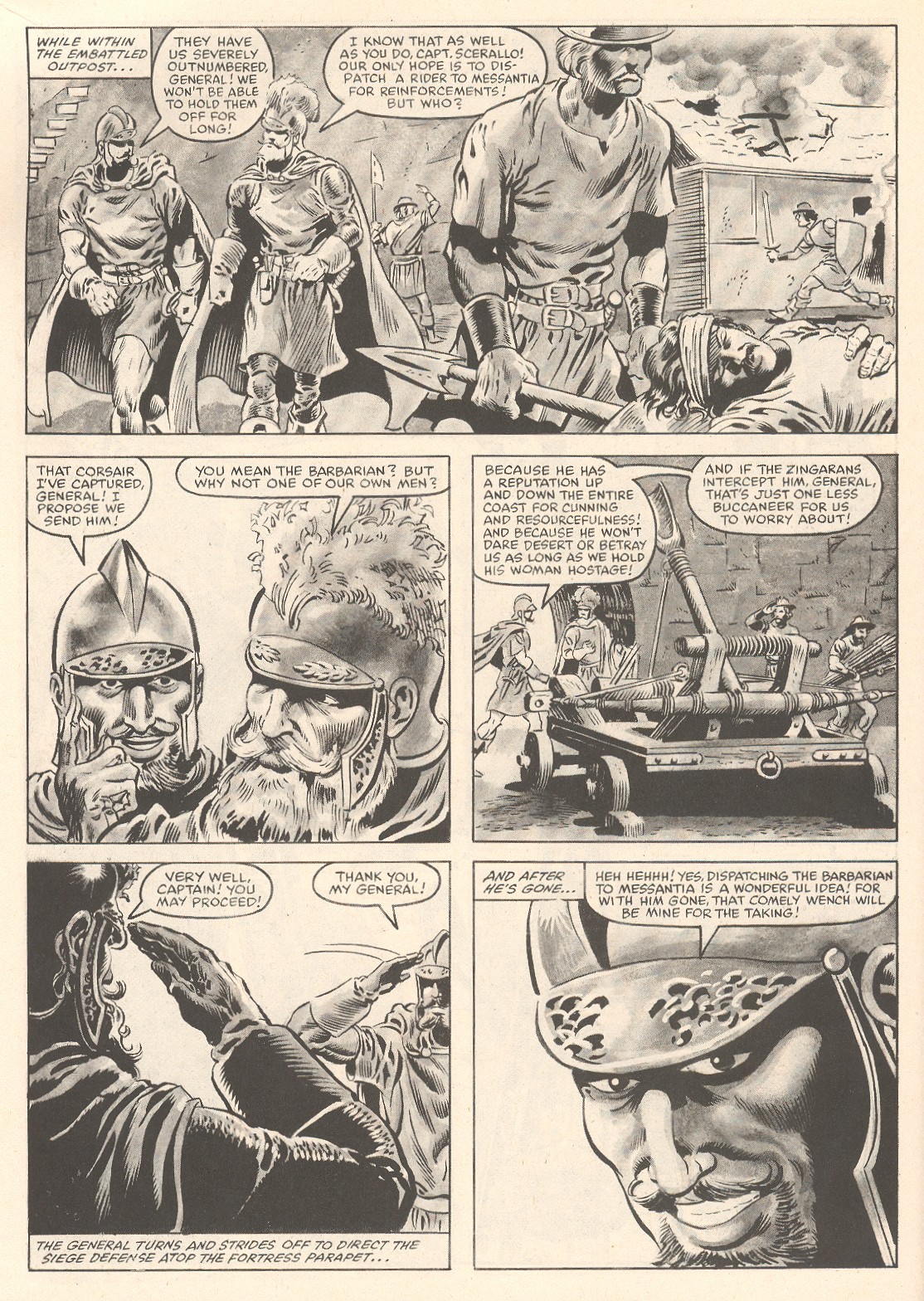 Read online The Savage Sword Of Conan comic -  Issue #106 - 26