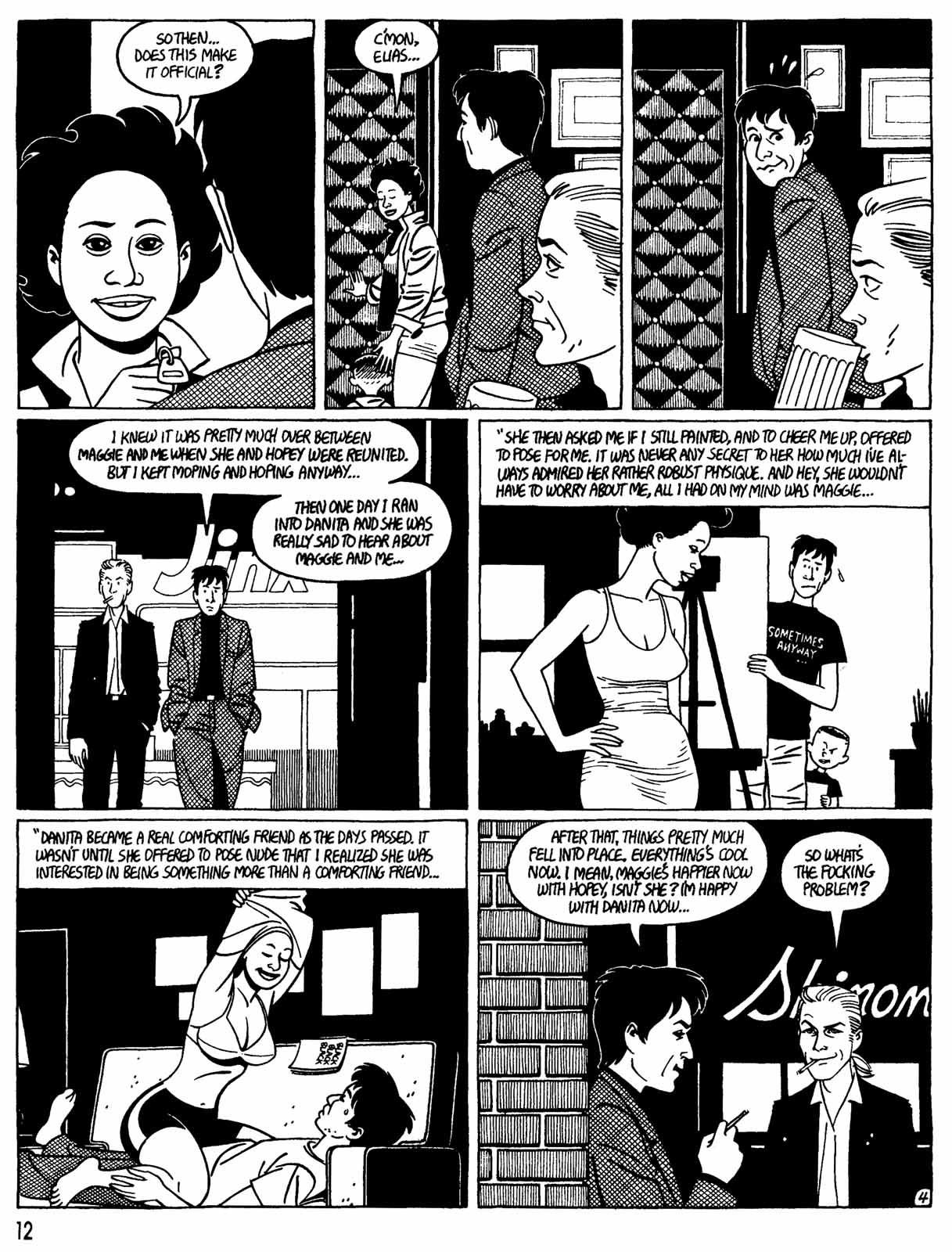 Read online Love and Rockets (1982) comic -  Issue #32 - 14