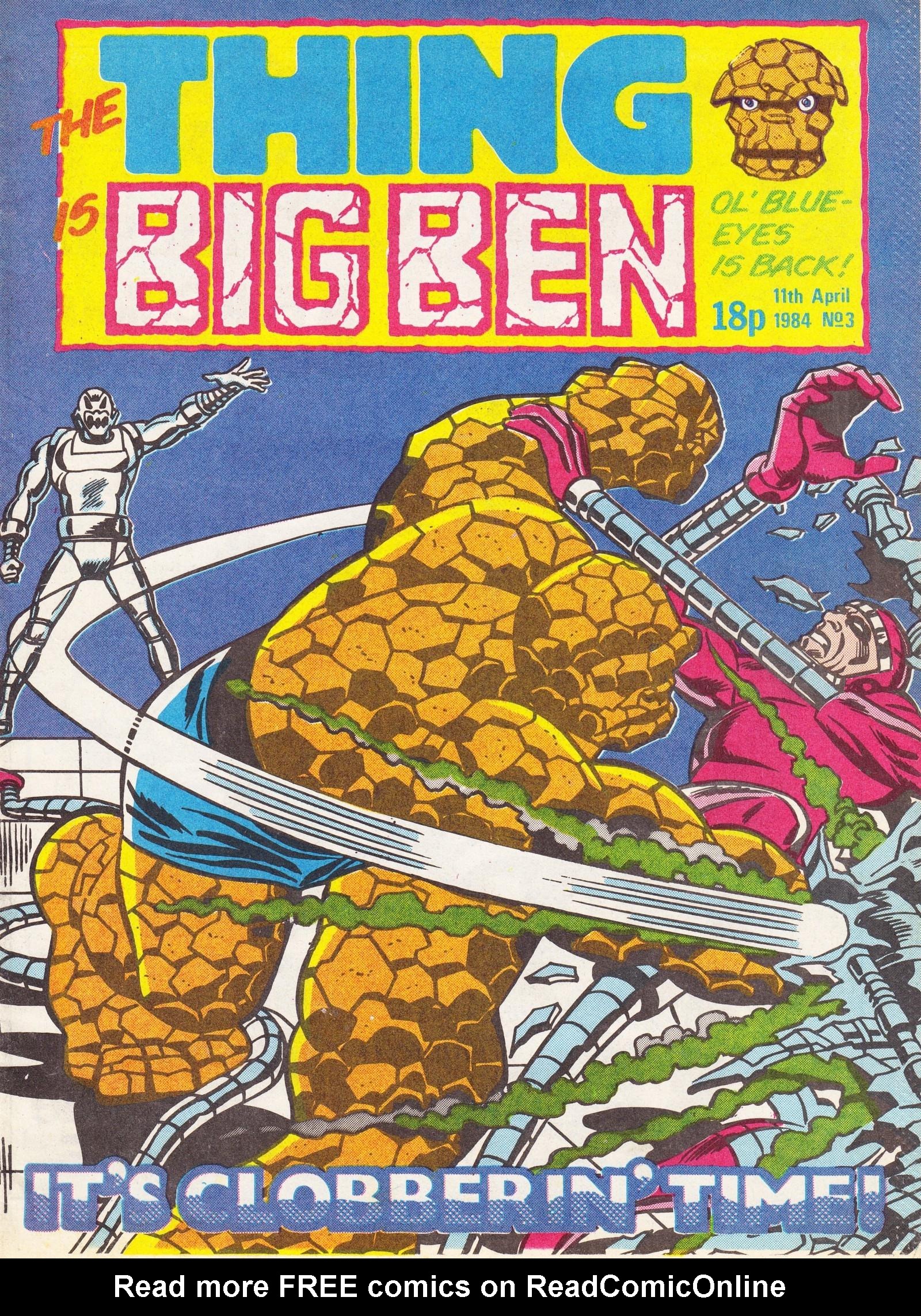 Read online The Thing Is Big Ben comic -  Issue #3 - 1