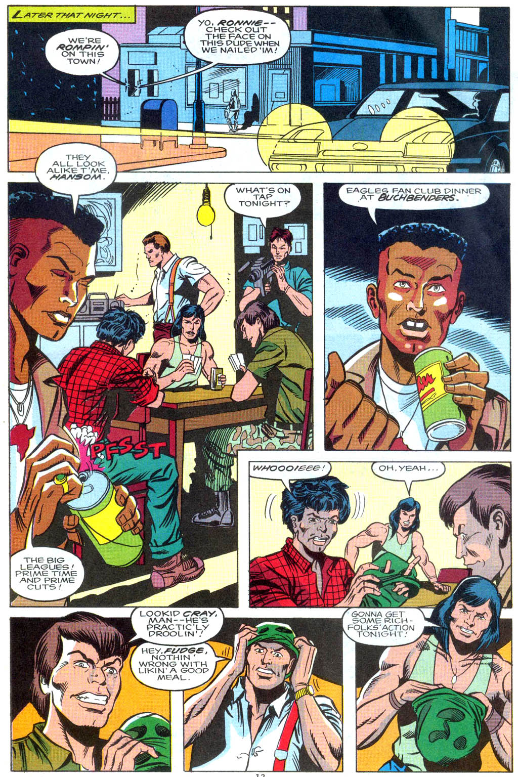 Read online NFL SuperPro comic -  Issue #3 - 9