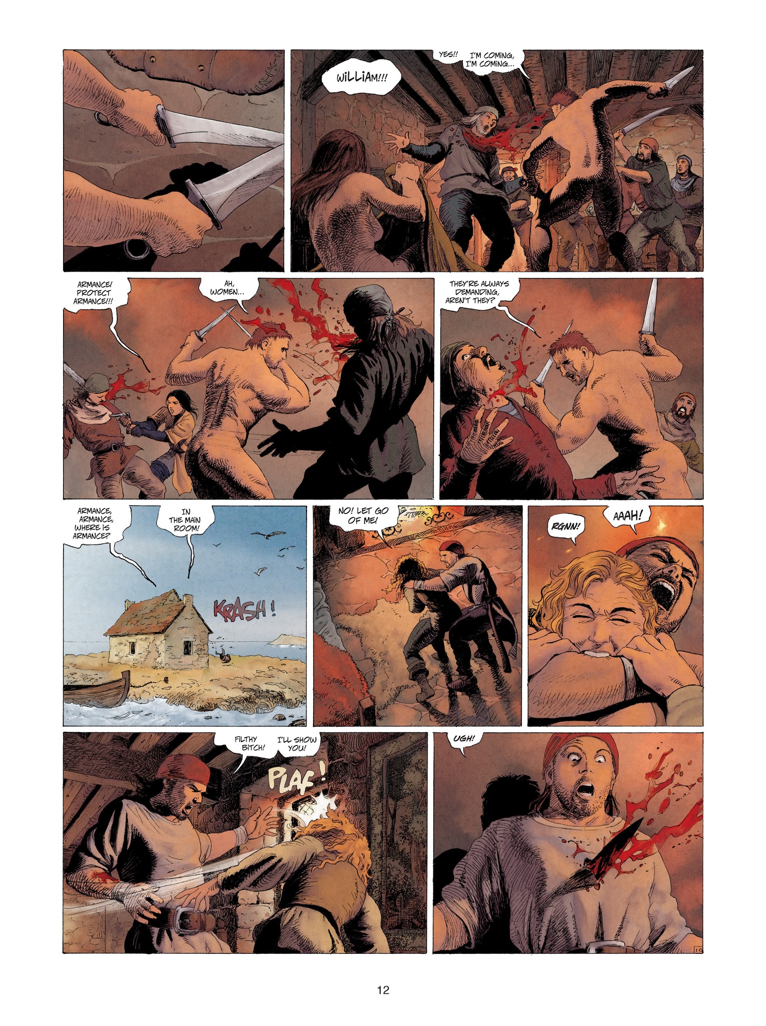 Read online Marie of the Dragons comic -  Issue #3 - 12