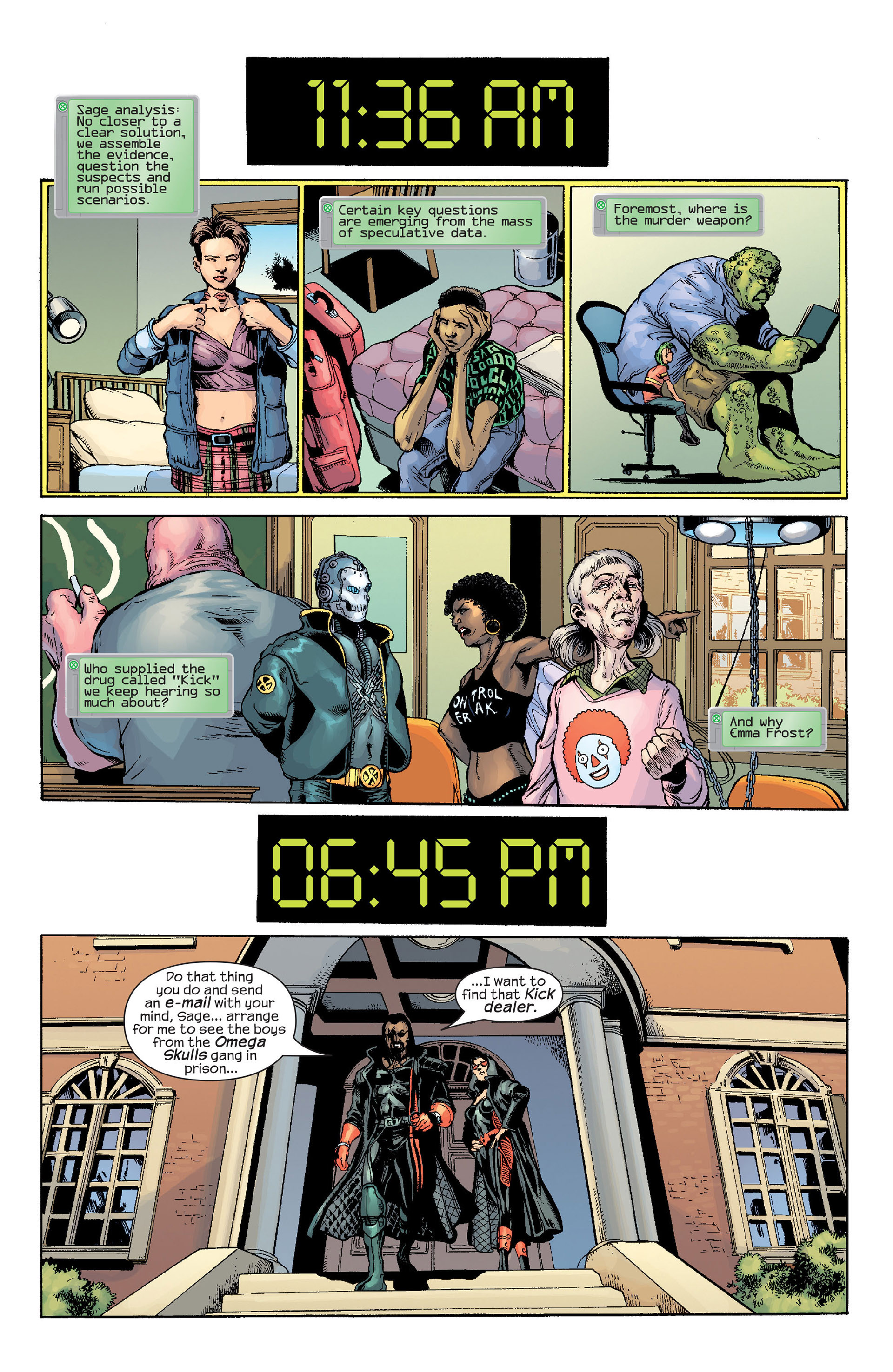 Read online New X-Men (2001) comic -  Issue #140 - 16