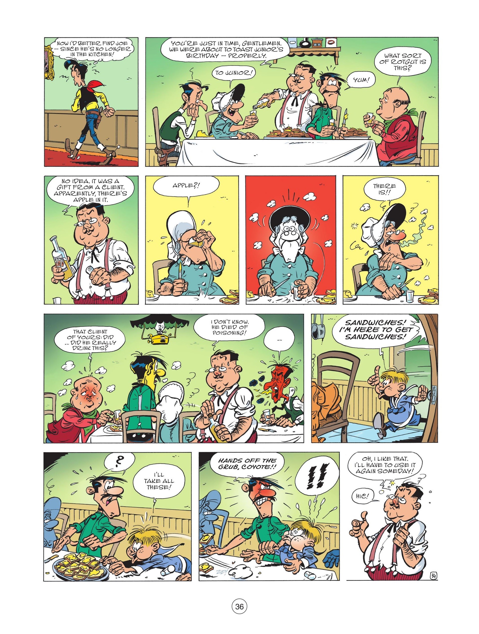 Read online A Lucky Luke Adventure comic -  Issue #78 - 38