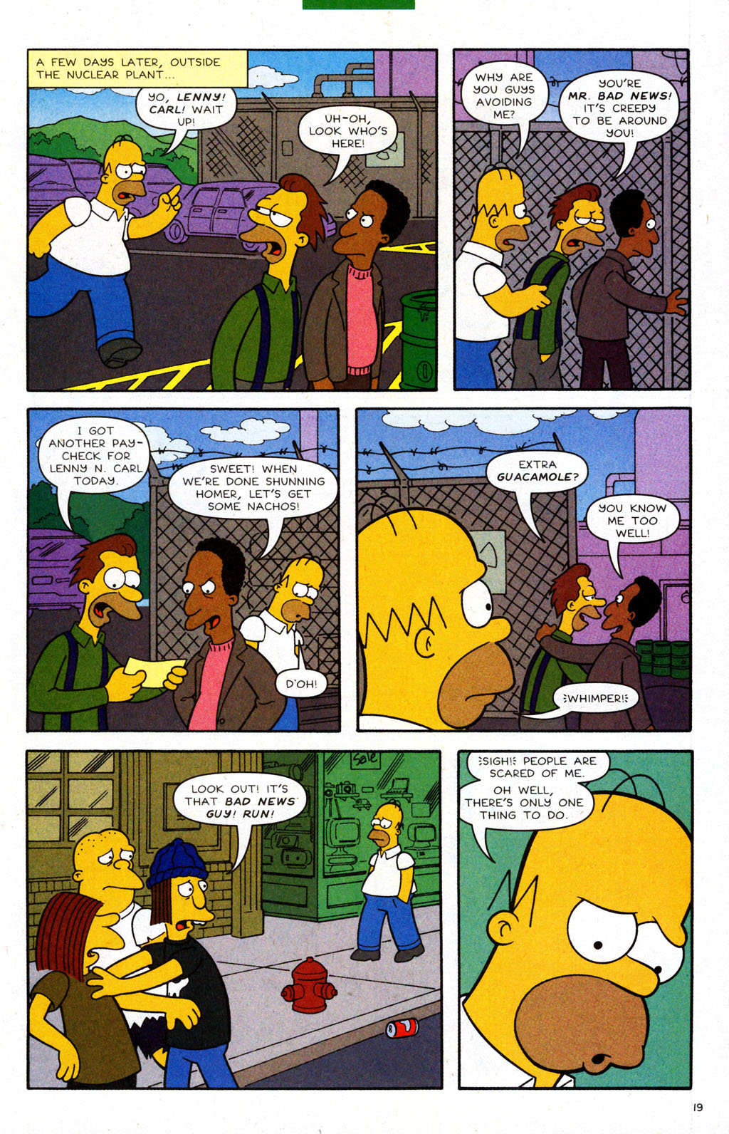 Read online Simpsons Comics comic -  Issue #110 - 20