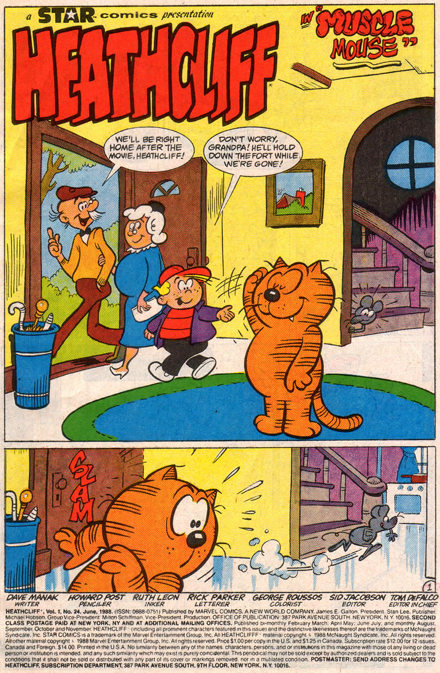 Read online Heathcliff comic -  Issue #24 - 3