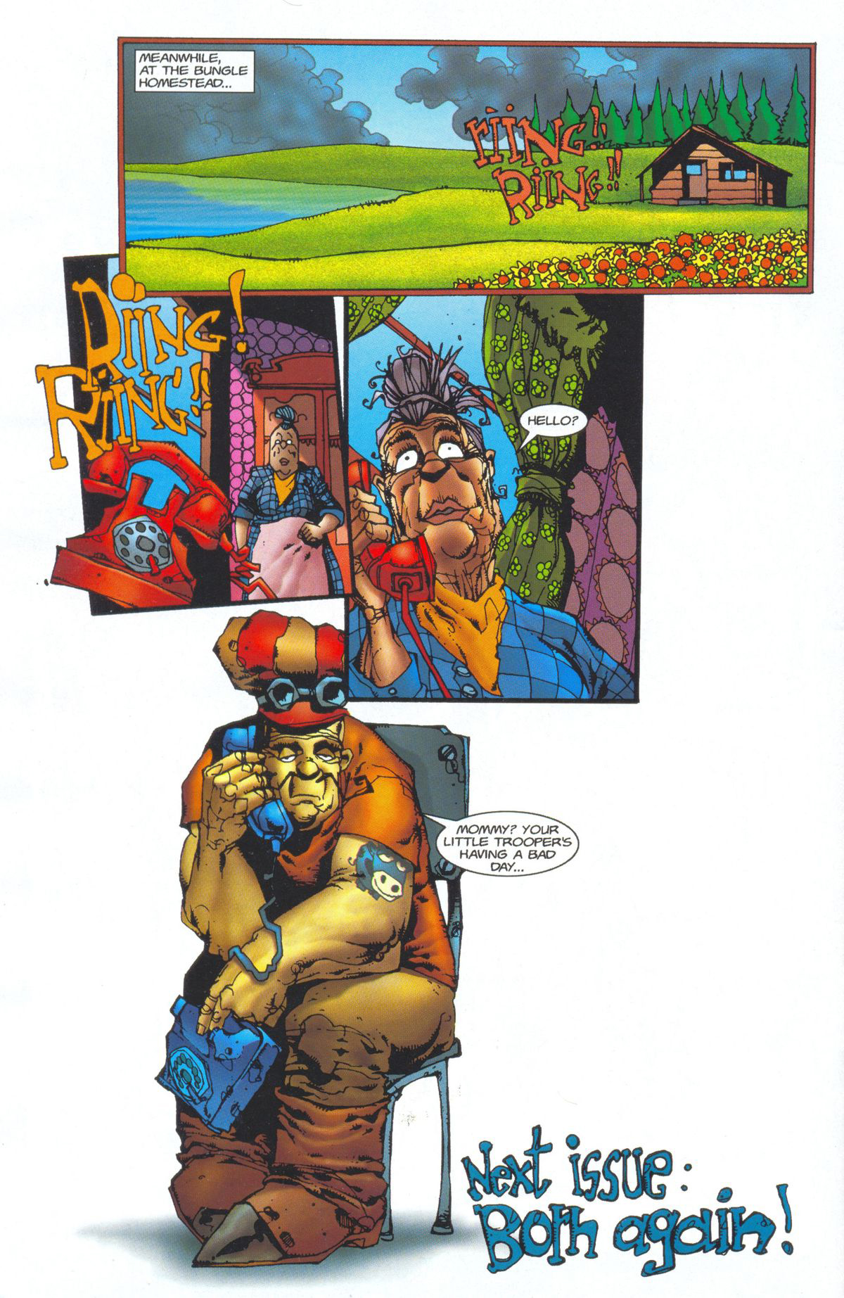 Read online Dead or Alive -- A Cyberpunk Western comic -  Issue #3 - 22