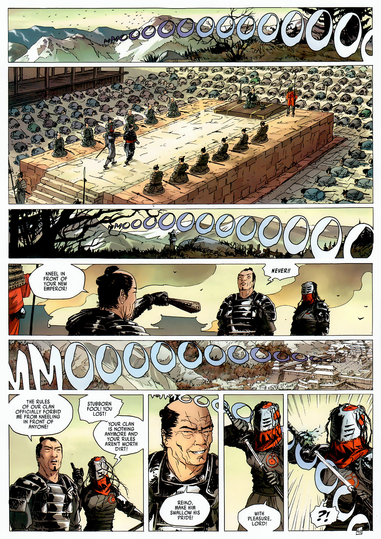 Read online Samurai: Legend comic -  Issue #4 - 39
