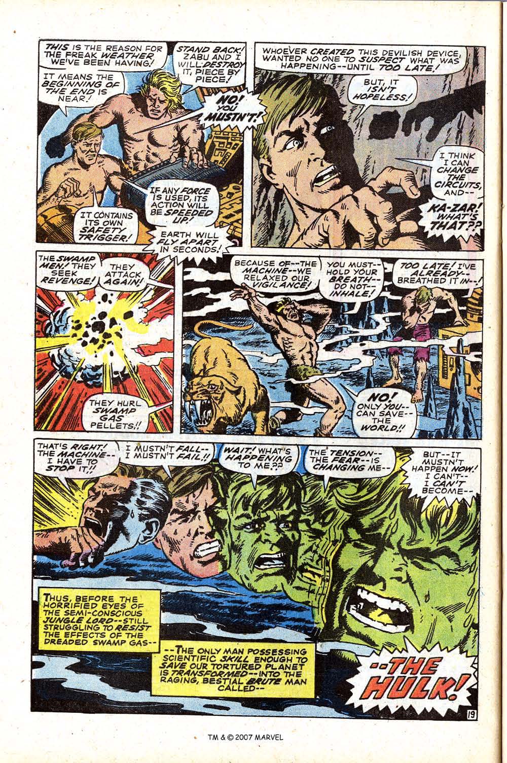 Read online The Incredible Hulk (1968) comic -  Issue #109 - 28