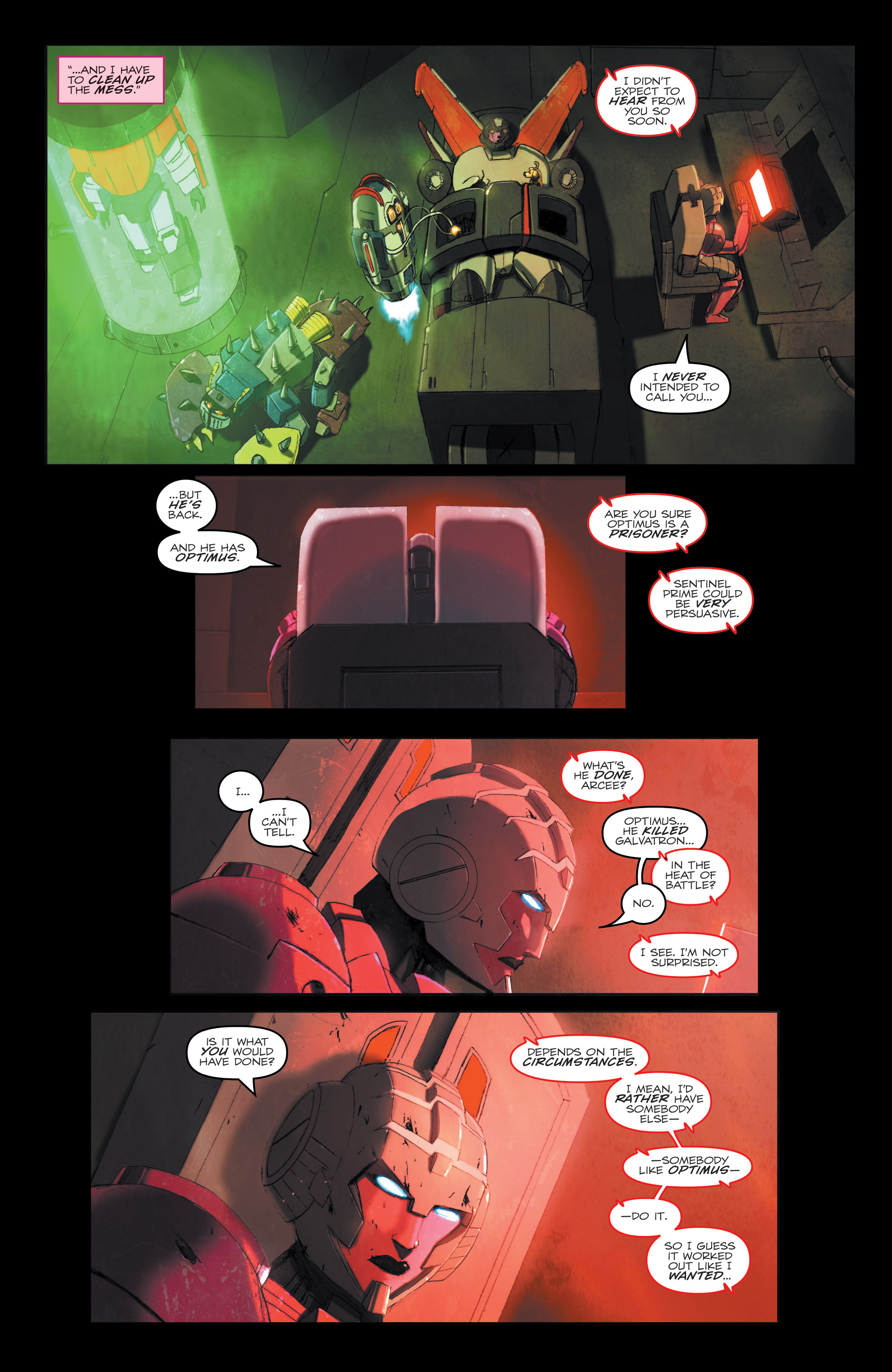 Read online The Transformers (2014) comic -  Issue #56 - 23
