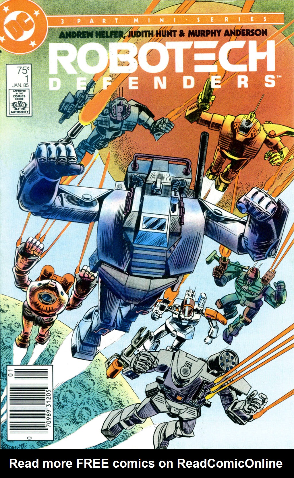 Read online Robotech Defenders comic -  Issue #1 - 1