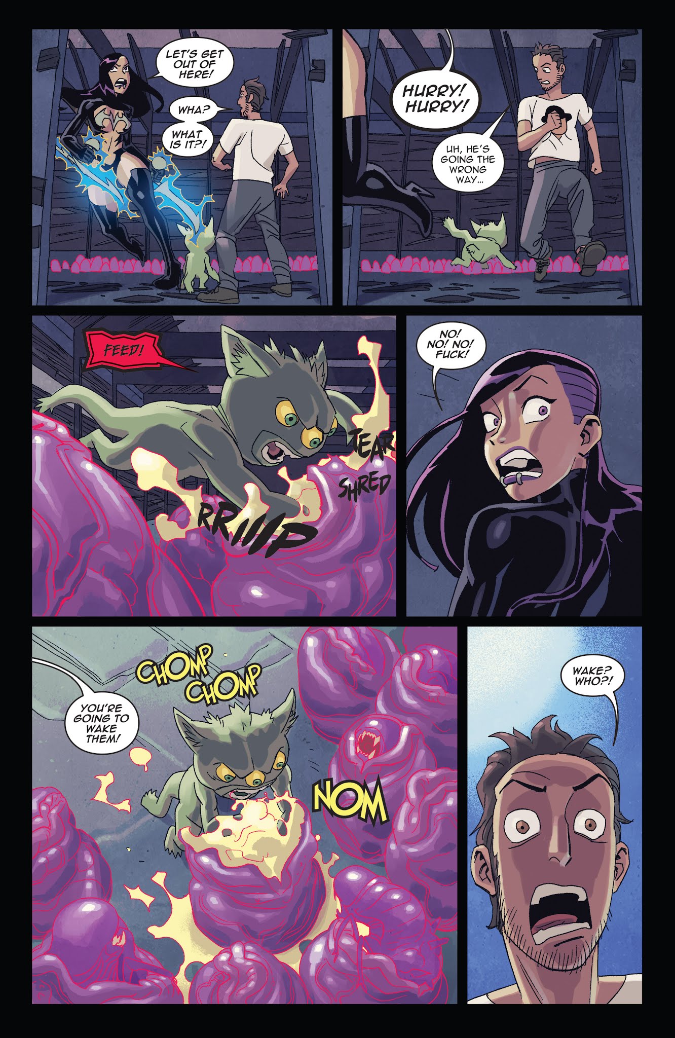 Read online Vampblade Season 3 comic -  Issue #7 - 20
