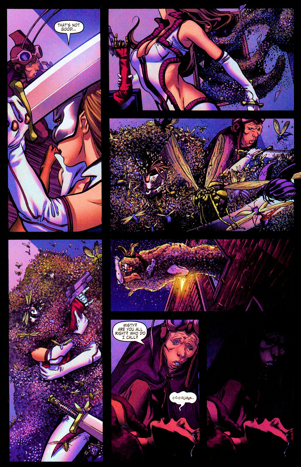 Read online Daughters of the Dragon comic -  Issue #4 - 10