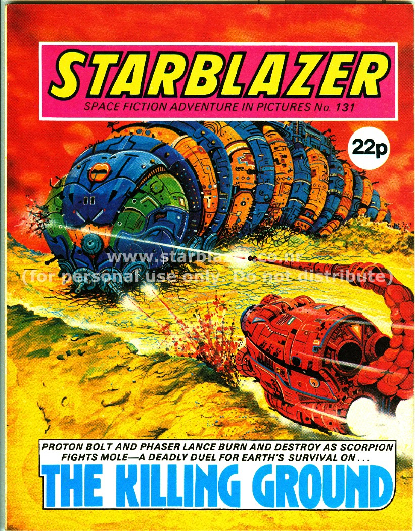 Read online Starblazer comic -  Issue #131 - 2
