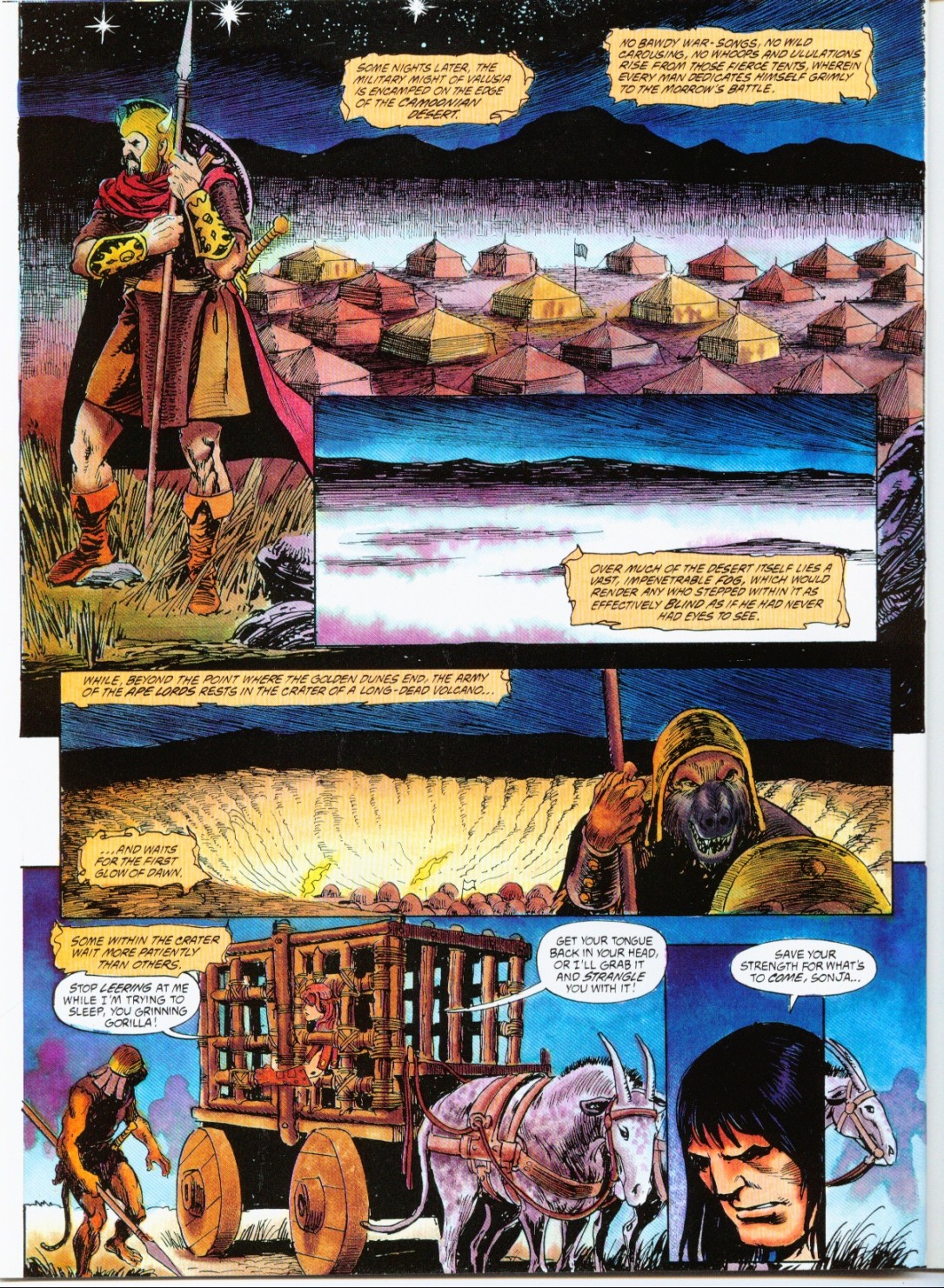 Read online Marvel Graphic Novel comic -  Issue #73 - Conan - The Ravagers Out of Time - 35