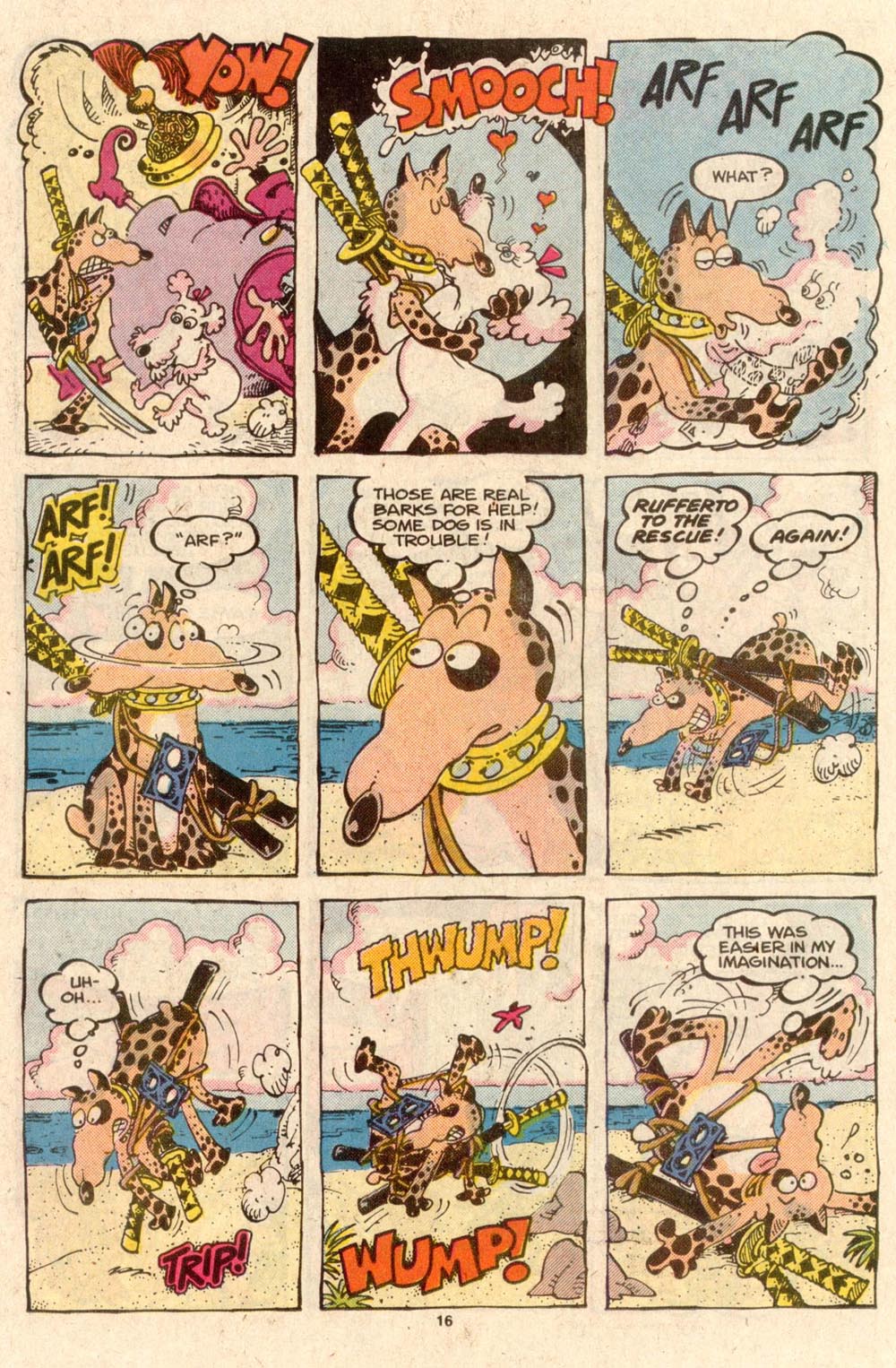 Read online Sergio Aragonés Groo the Wanderer comic -  Issue #44 - 16