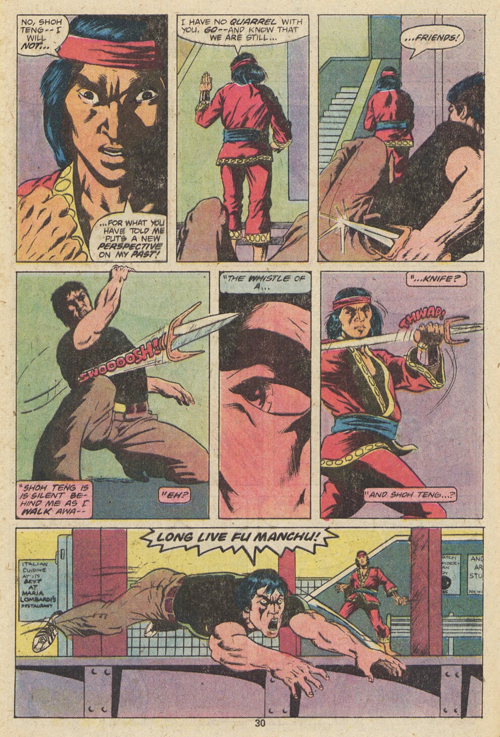Master of Kung Fu (1974) Issue #64 #49 - English 17