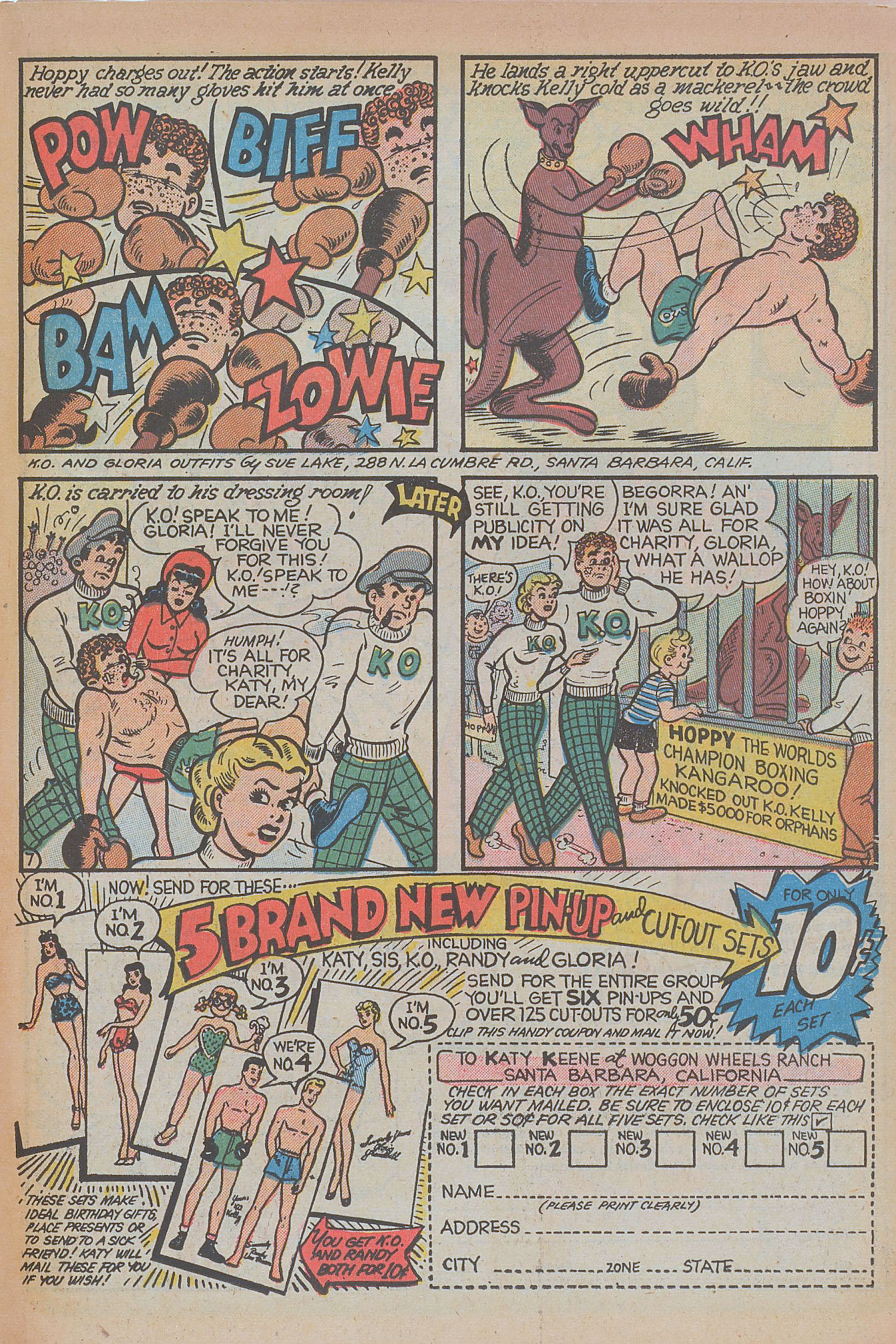 Read online Katy Keene (1949) comic -  Issue #9 - 23