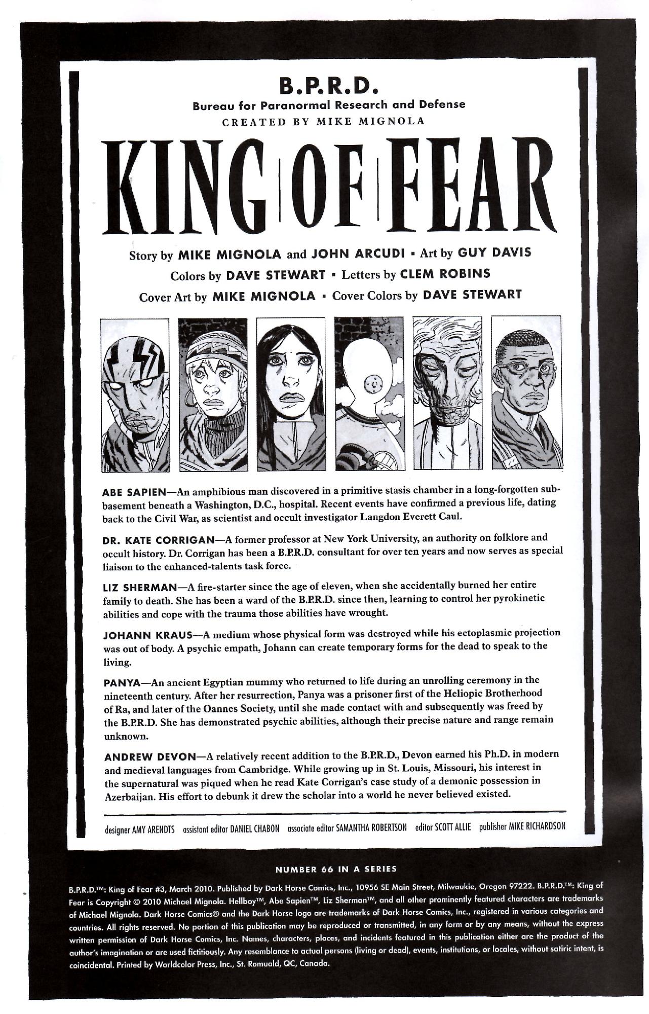 Read online B.P.R.D.: King of Fear comic -  Issue #3 - 2