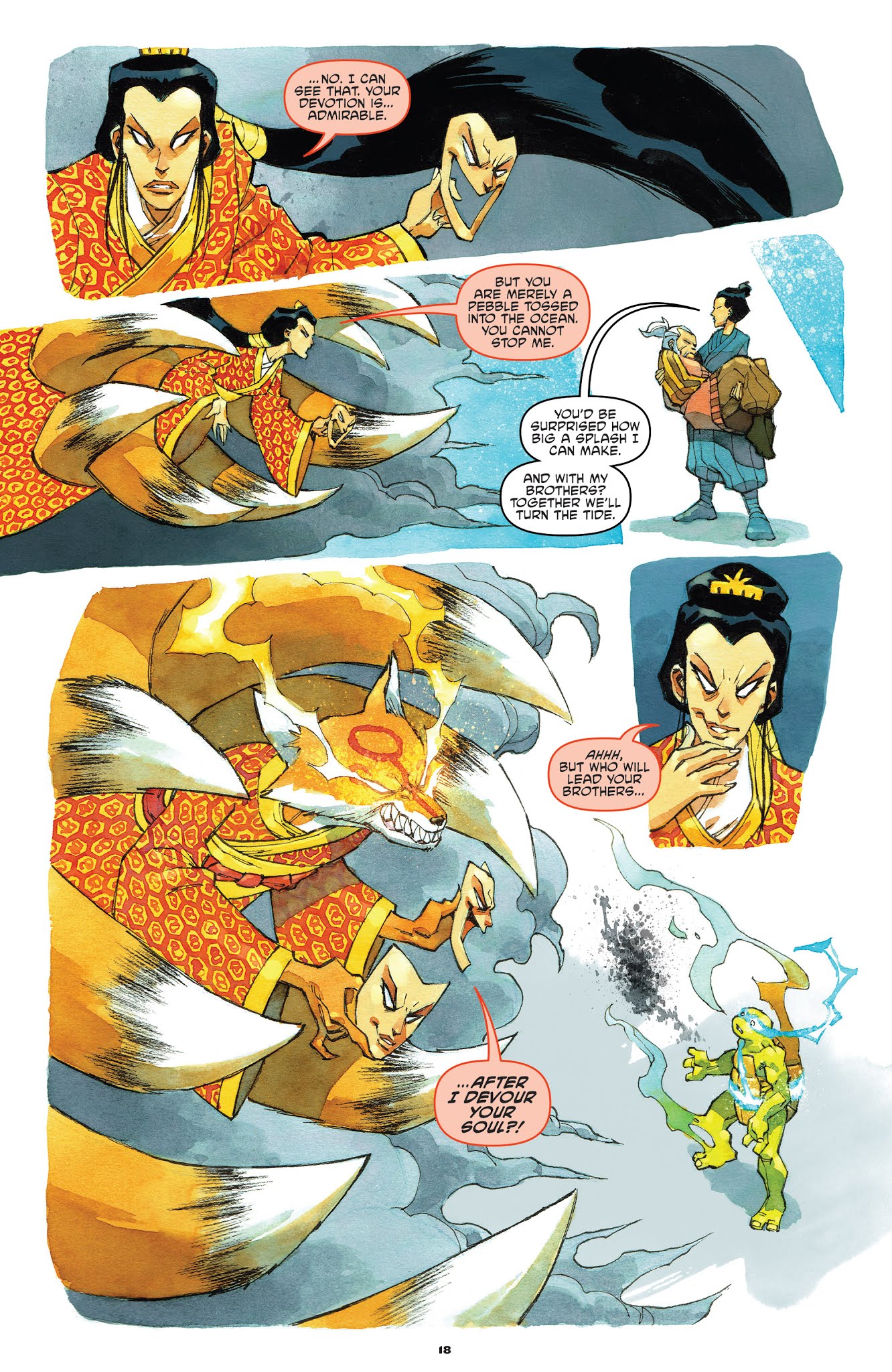 Read online Teenage Mutant Ninja Turtles Universe comic -  Issue #25 - 20