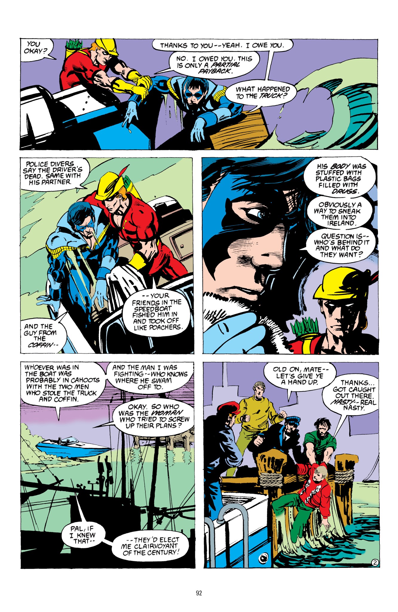 Read online Nightwing: Old Friends, New Enemies comic -  Issue # TPB - 92