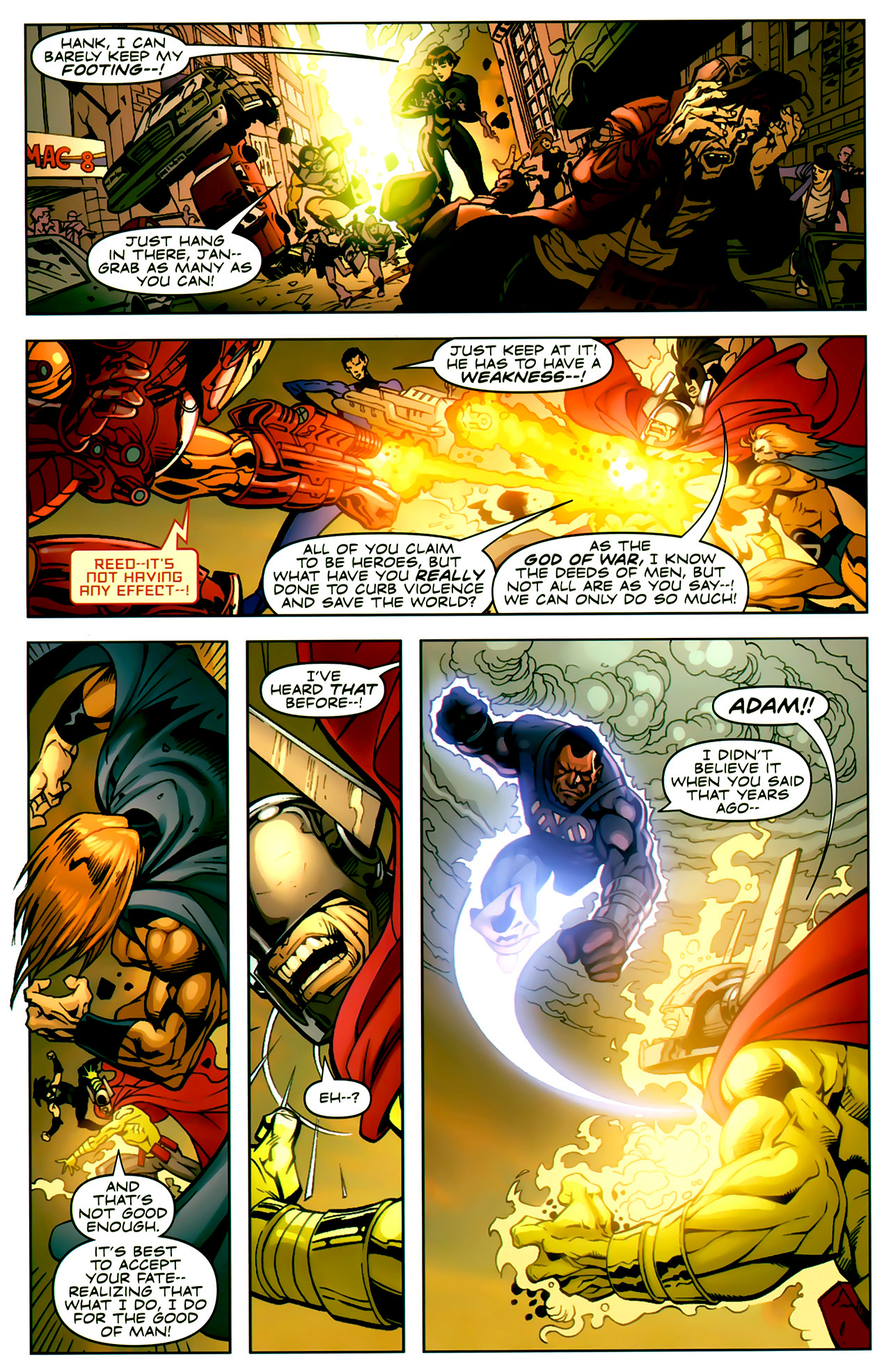 Read online Adam: Legend of the Blue Marvel comic -  Issue #5 - 21