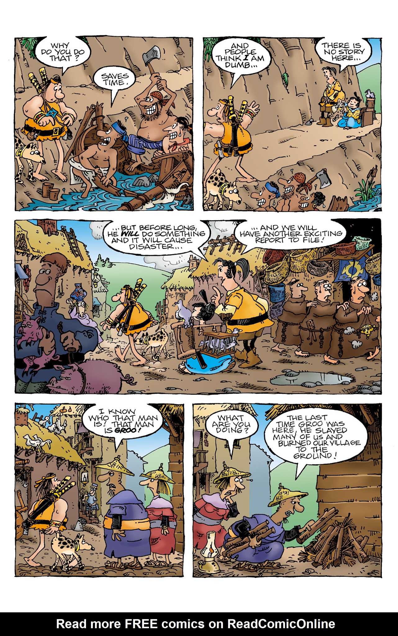 Read online Groo: Friends and Foes comic -  Issue #8 - 16