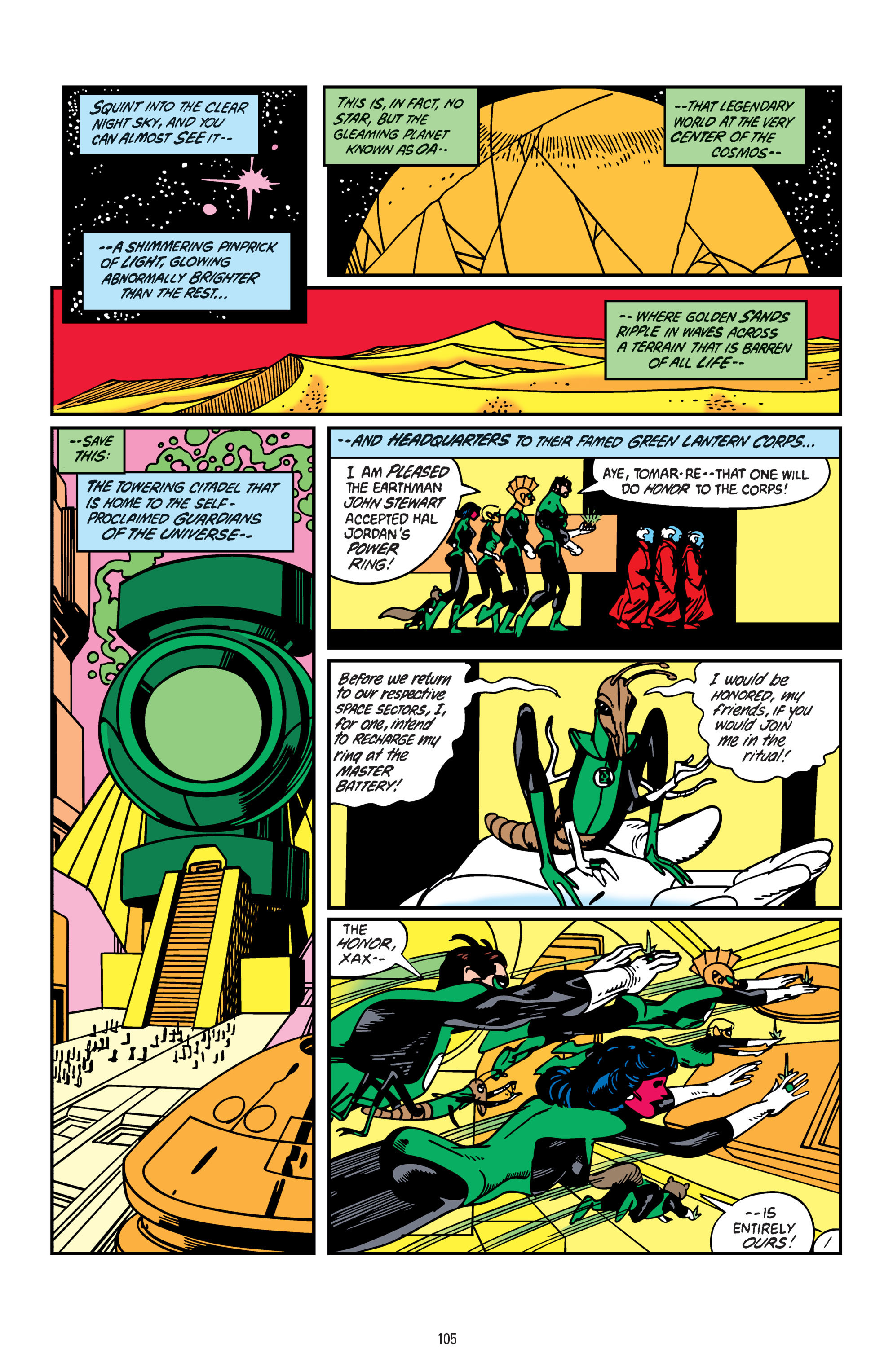 Read online Tales of the Green Lantern Corps comic -  Issue # _TPB 2 - 104