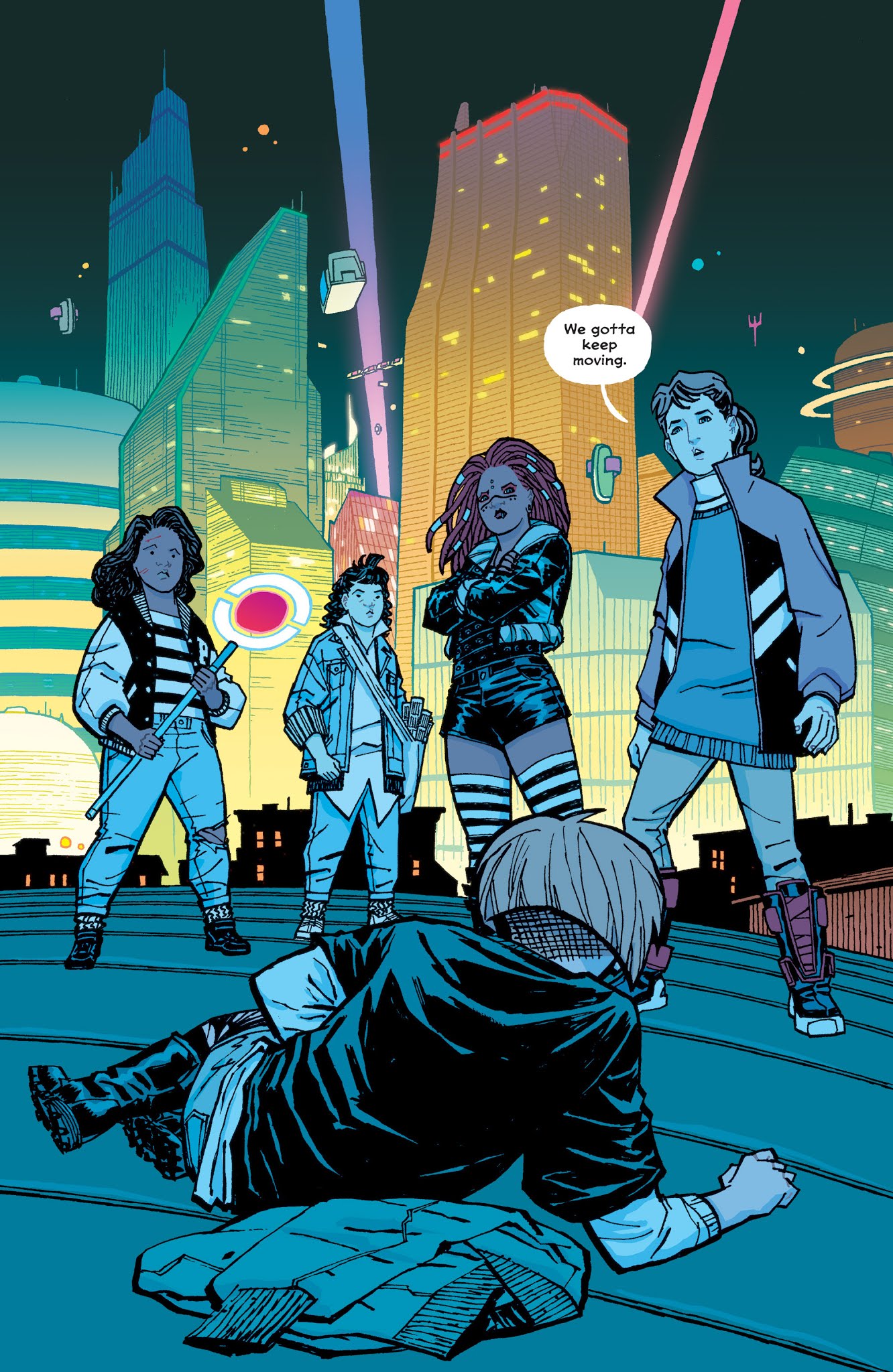 Read online Paper Girls comic -  Issue #21 - 10