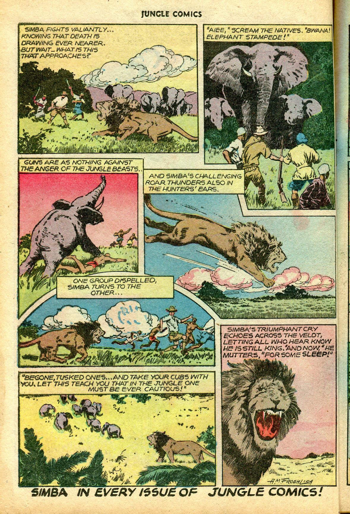 Read online Jungle Comics comic -  Issue #82 - 18