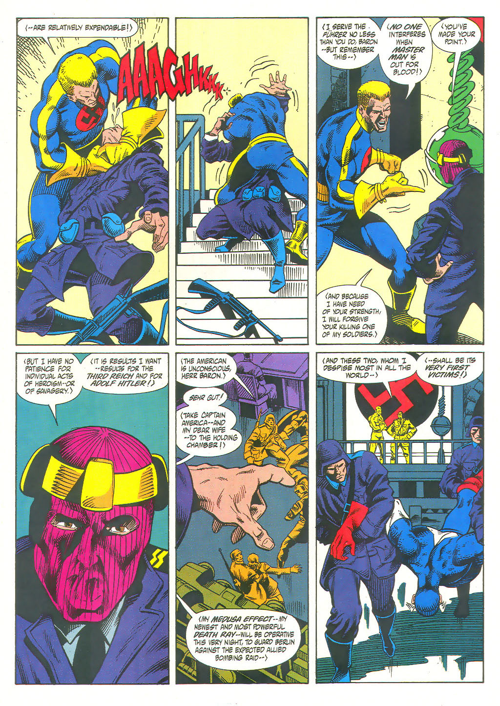 Read online Captain America: Medusa Effect comic -  Issue # Full - 41