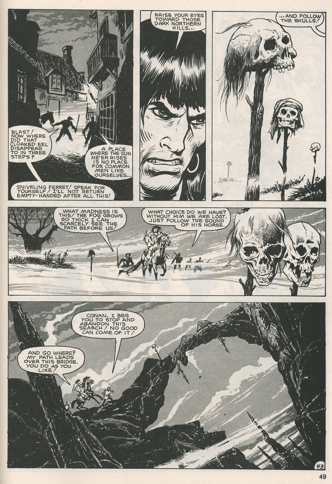 Read online The Savage Sword Of Conan comic -  Issue #118 - 47