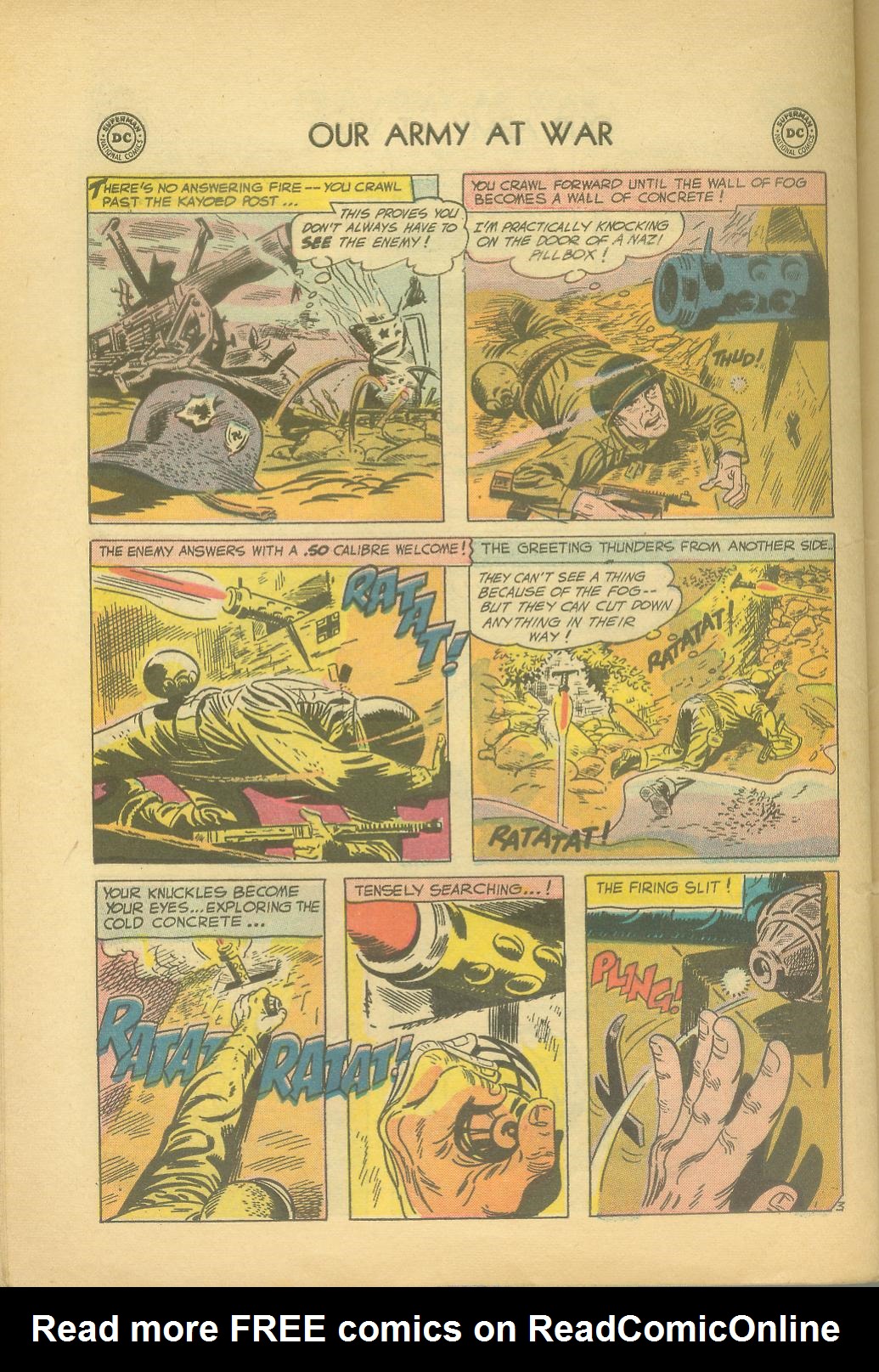 Read online Our Army at War (1952) comic -  Issue #60 - 28