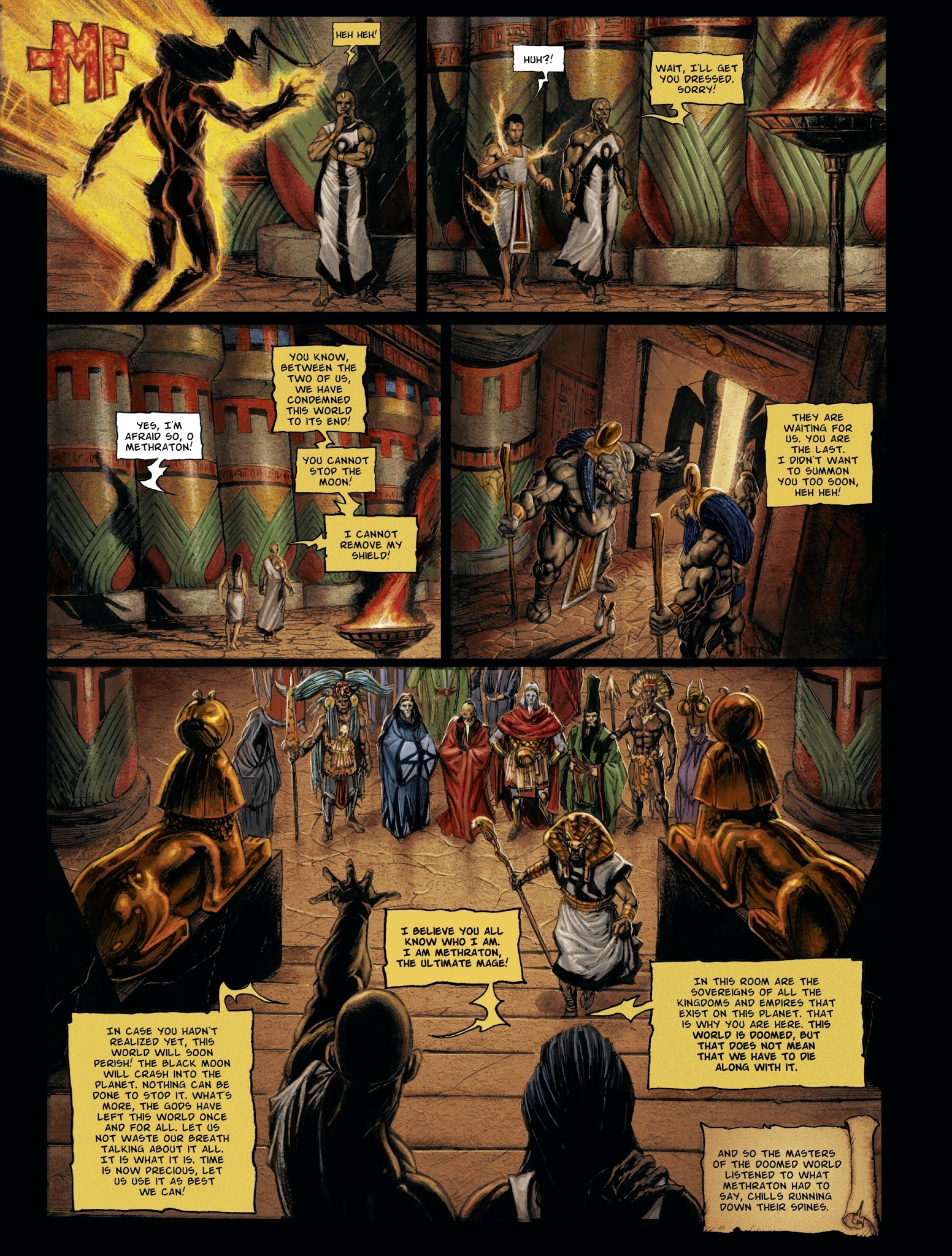 Read online The Black Moon Chronicles comic -  Issue #14 - 16