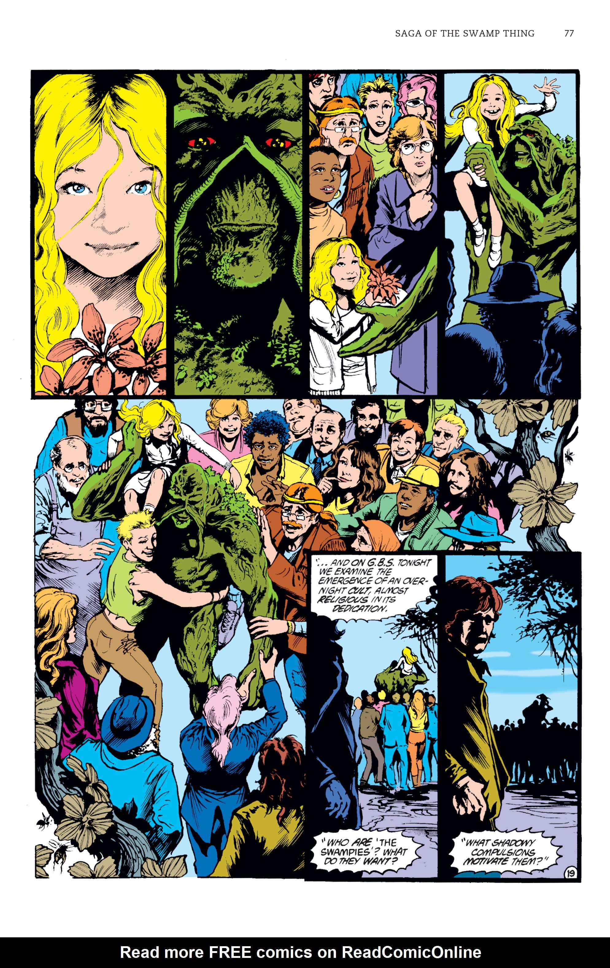 Read online Saga of the Swamp Thing comic -  Issue # TPB 5 (Part 1) - 73