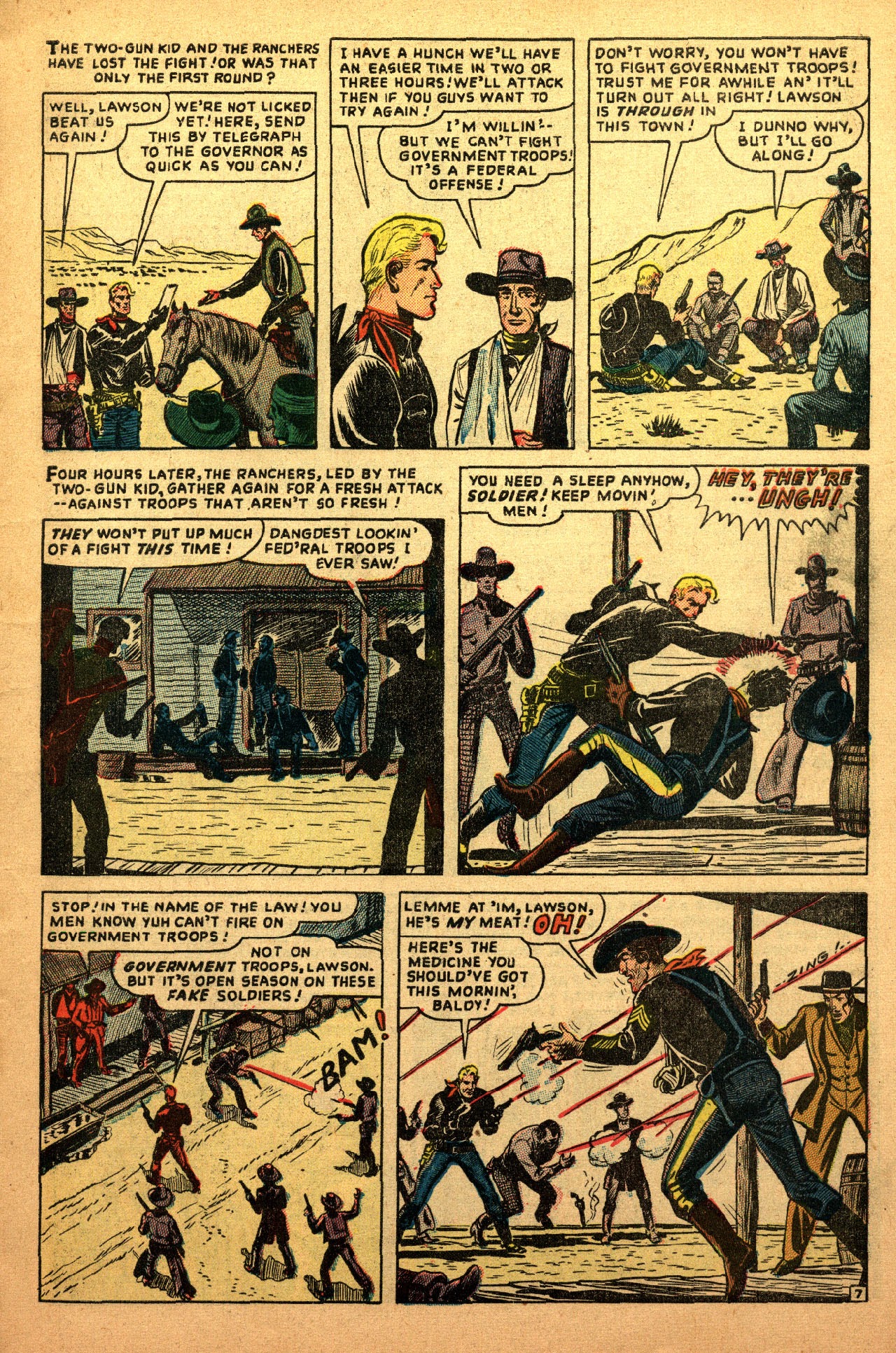 Read online Western Winners comic -  Issue #5 - 9