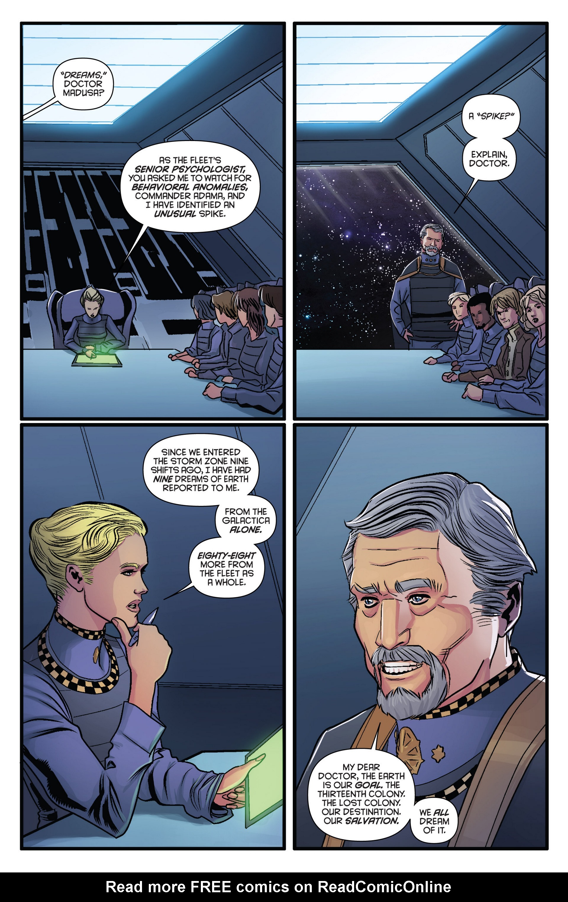 Read online Classic Battlestar Galactica (2013) comic -  Issue #7 - 9