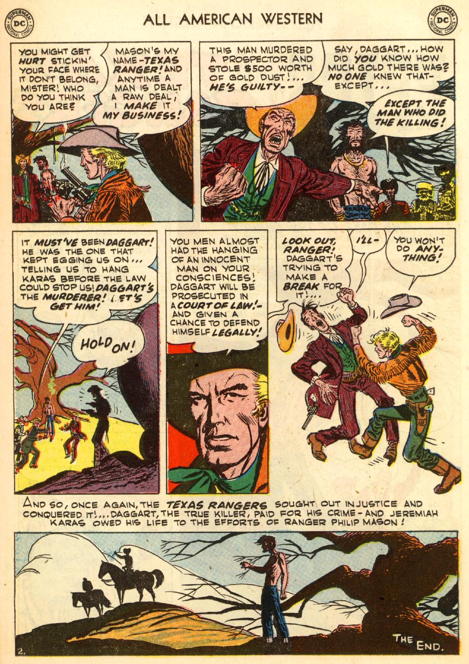 Read online All-American Western comic -  Issue #121 - 38