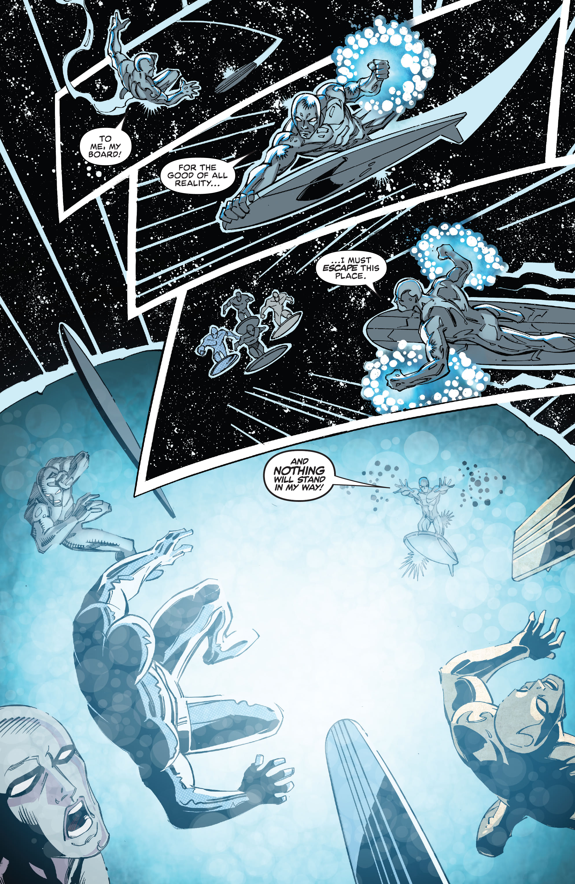 Read online Silver Surfer Rebirth comic -  Issue #4 - 6