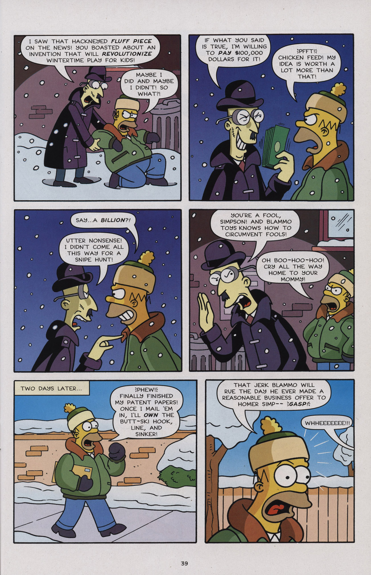 Read online The Simpsons Winter Wingding comic -  Issue #6 - 41