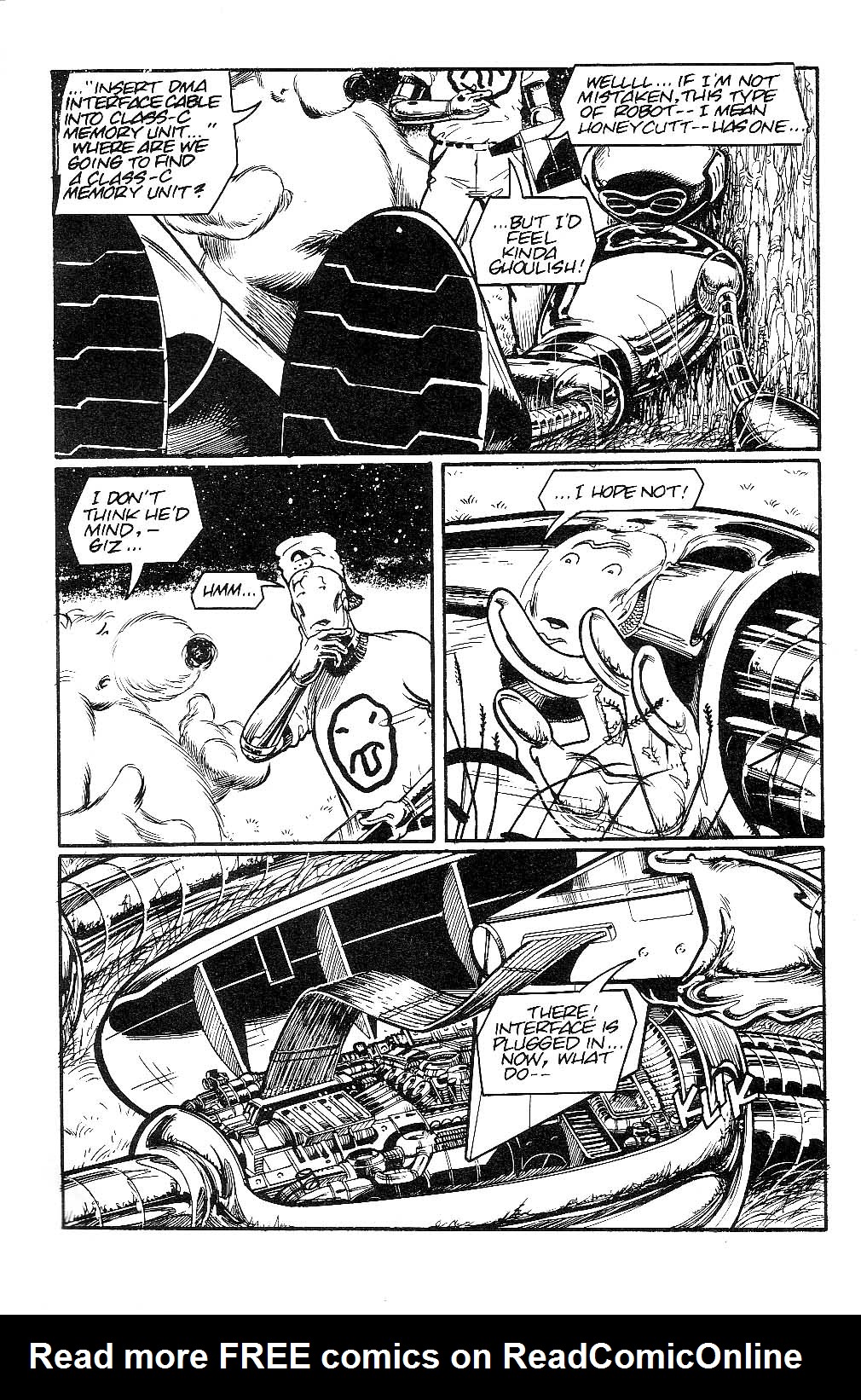 Read online Gizmo and the Fugitoid comic -  Issue #2 - 26