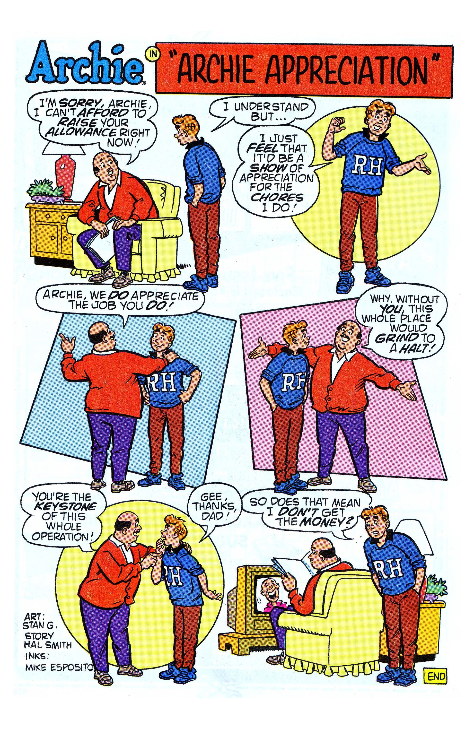 Read online Archie (1960) comic -  Issue #394 - 20