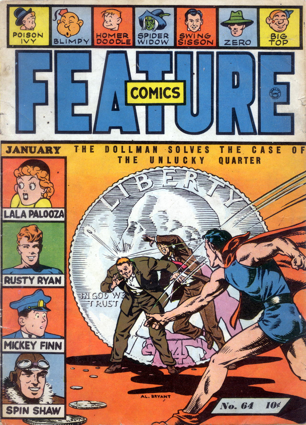 Read online Feature Comics comic -  Issue #64 - 1