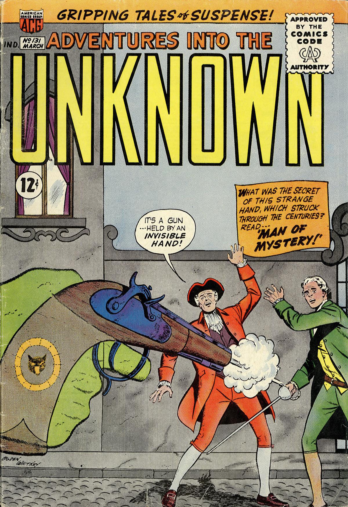 Read online Adventures Into The Unknown comic -  Issue #131 - 1