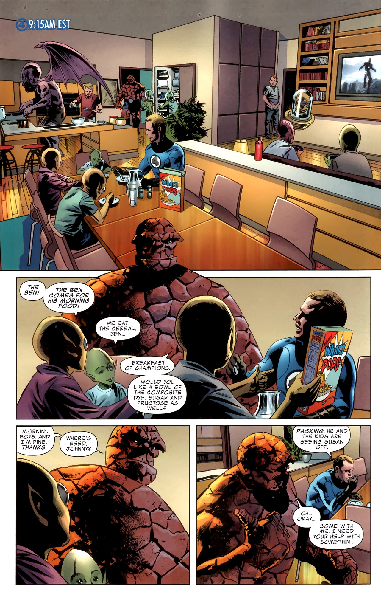 Read online Fantastic Four By Jonathan Hickman Omnibus comic -  Issue # TPB 1 (Part 2) - 28